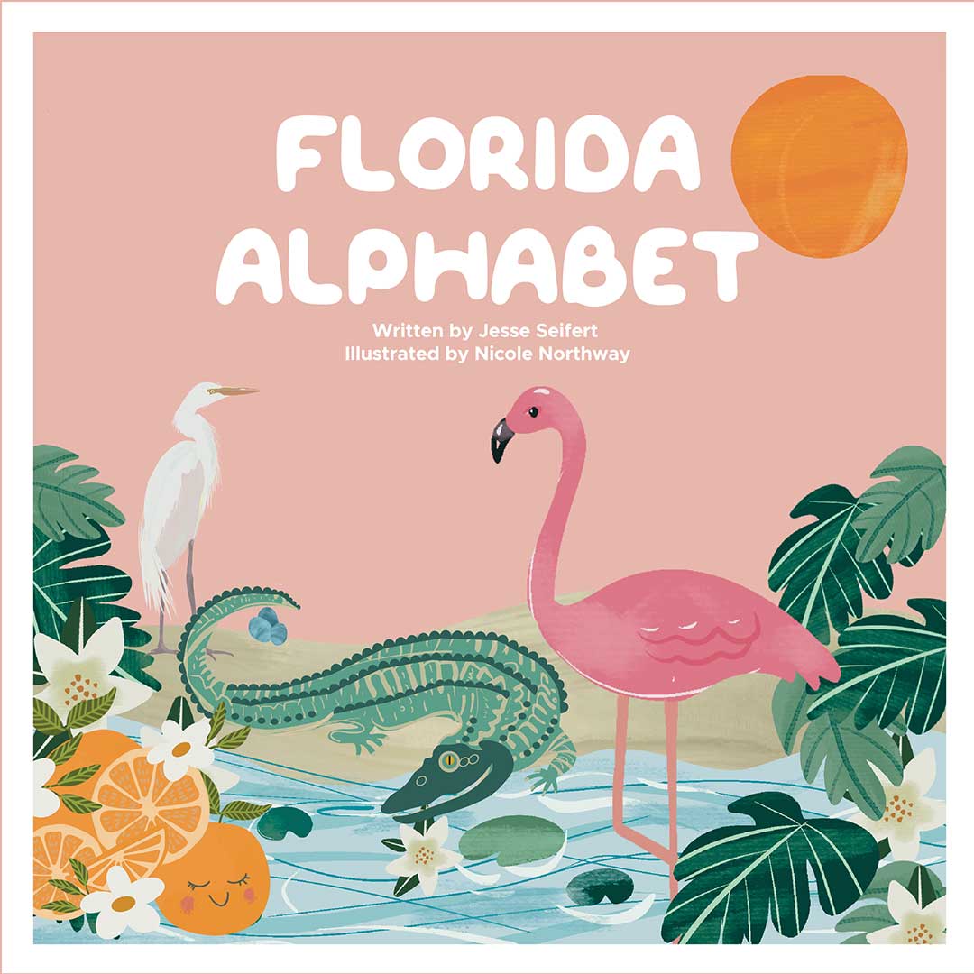 Florida Alphabet ABC Baby Book Coastal Gift - Lucy's Room