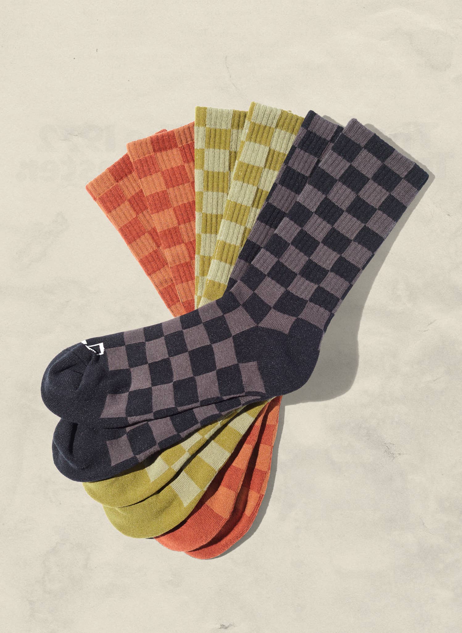 Weld Mfg. - Tonal Checkerboard Socks (+4 Colors)