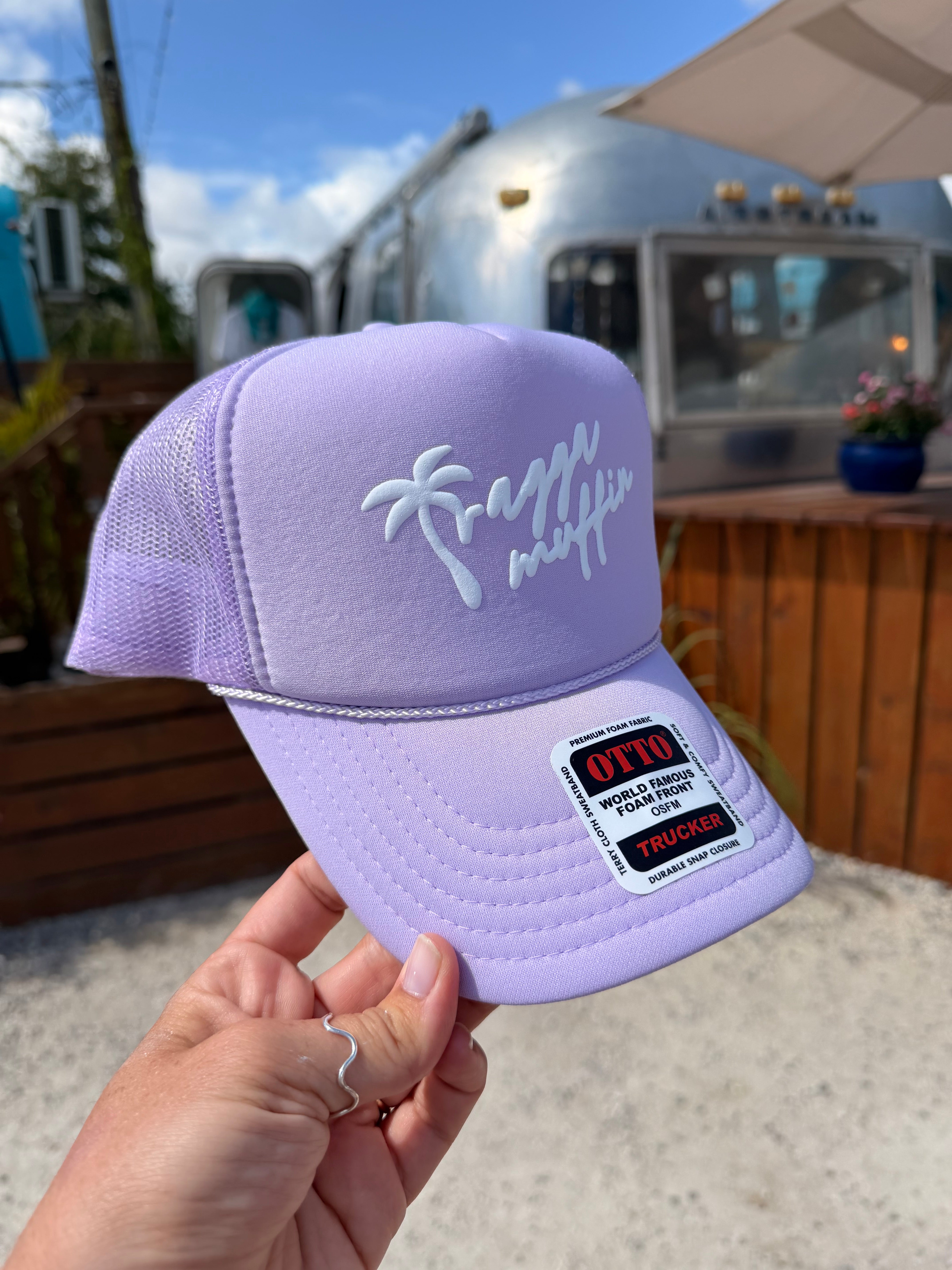 RMS 'Retro Palms' Foam Trucker Hat