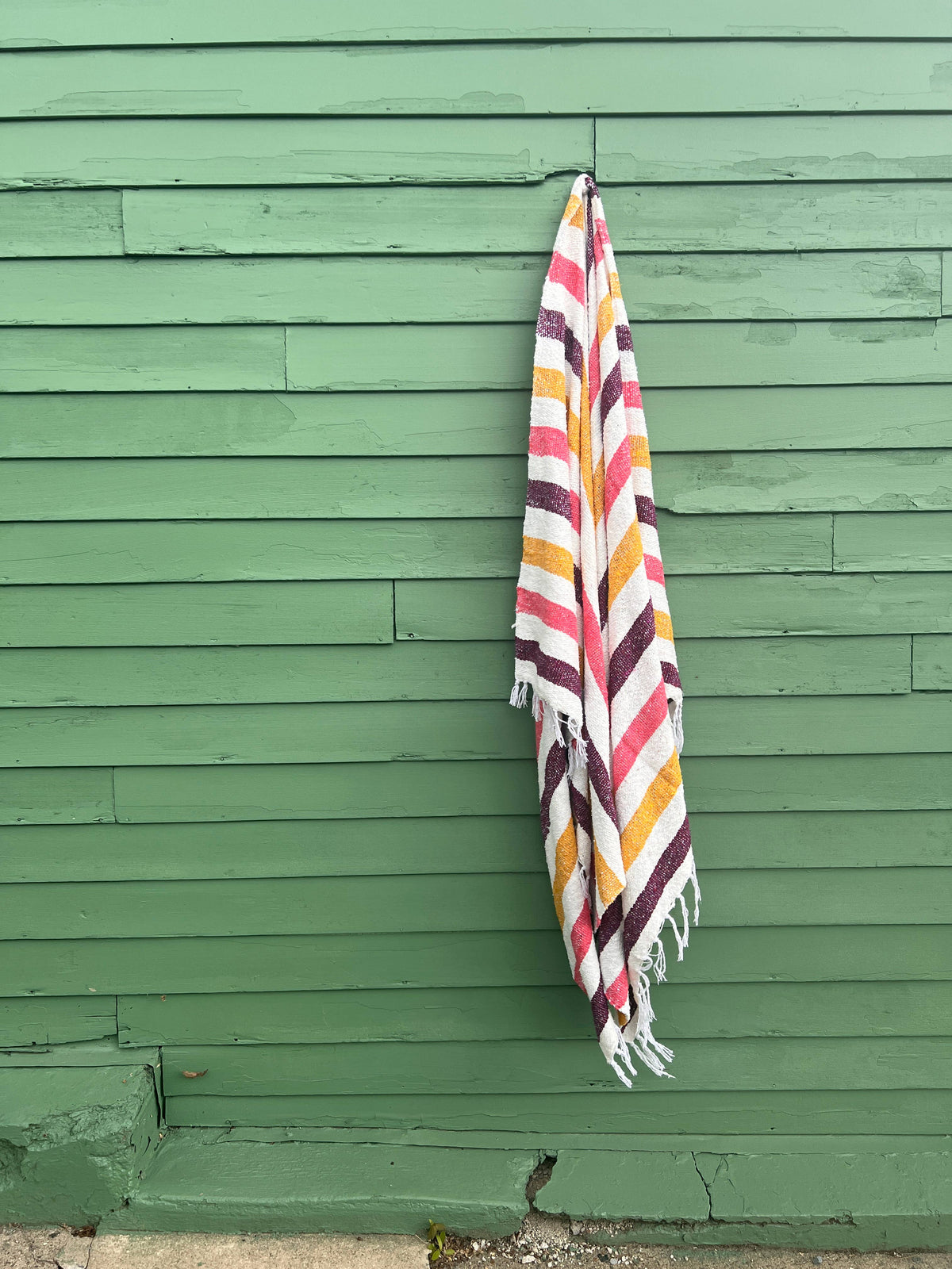 Mahalo Market - Passion Fruit Beach Towel l Mexican Blanket | Summer Throw