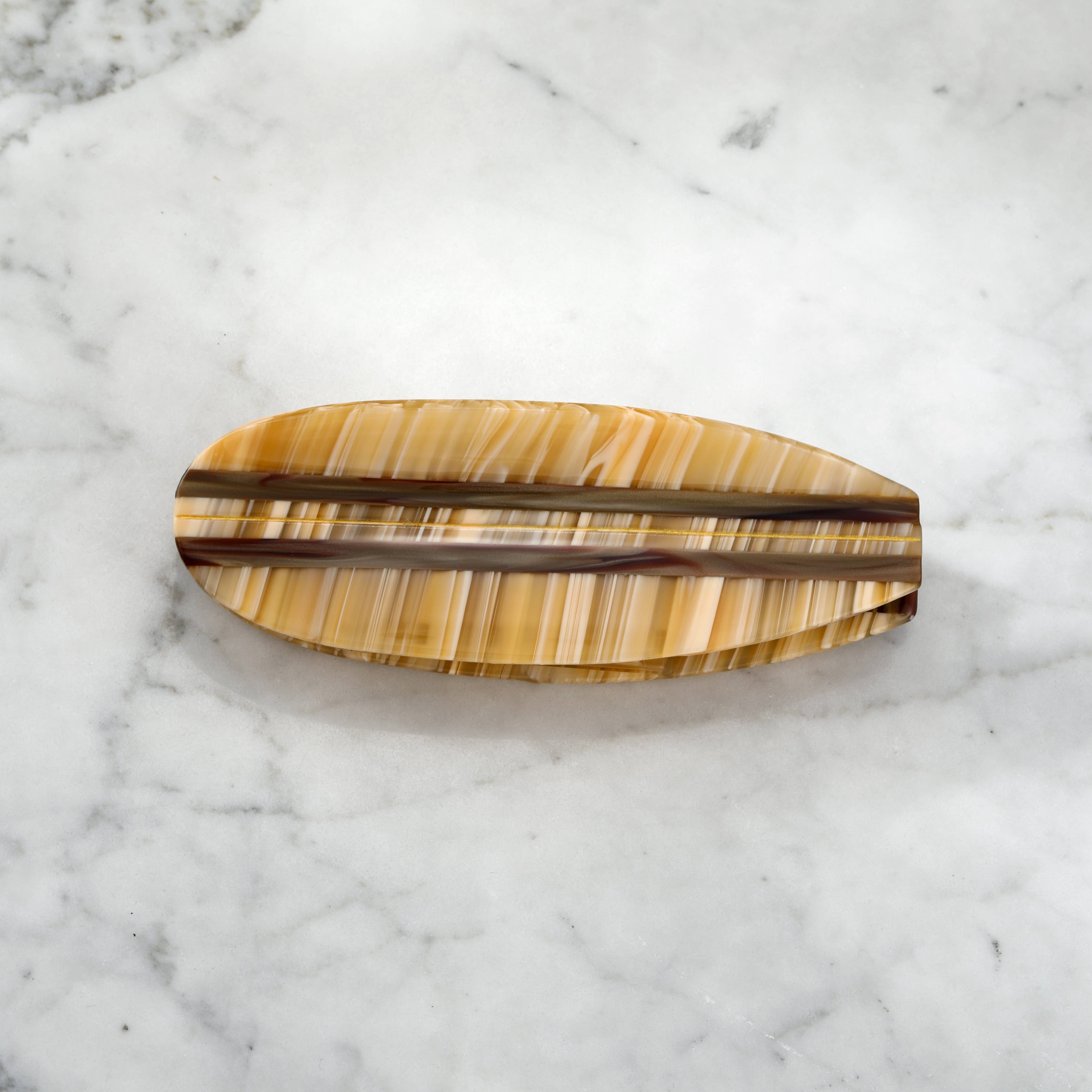 Eco-Friendly Vintage Longboard Surfboard Hair Clip Claw