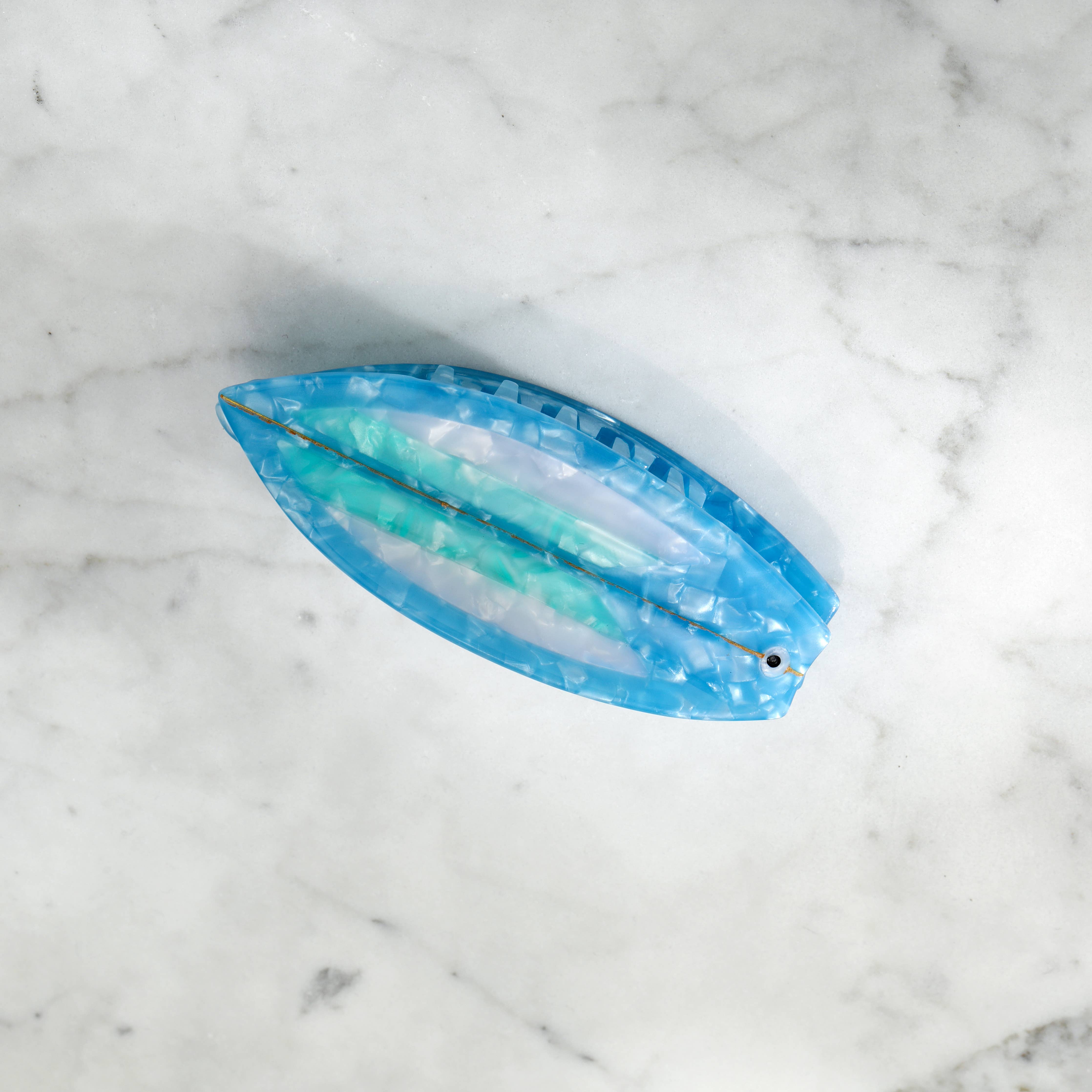 Eco-Friendly Surf's Up Surfboard Hair Clip