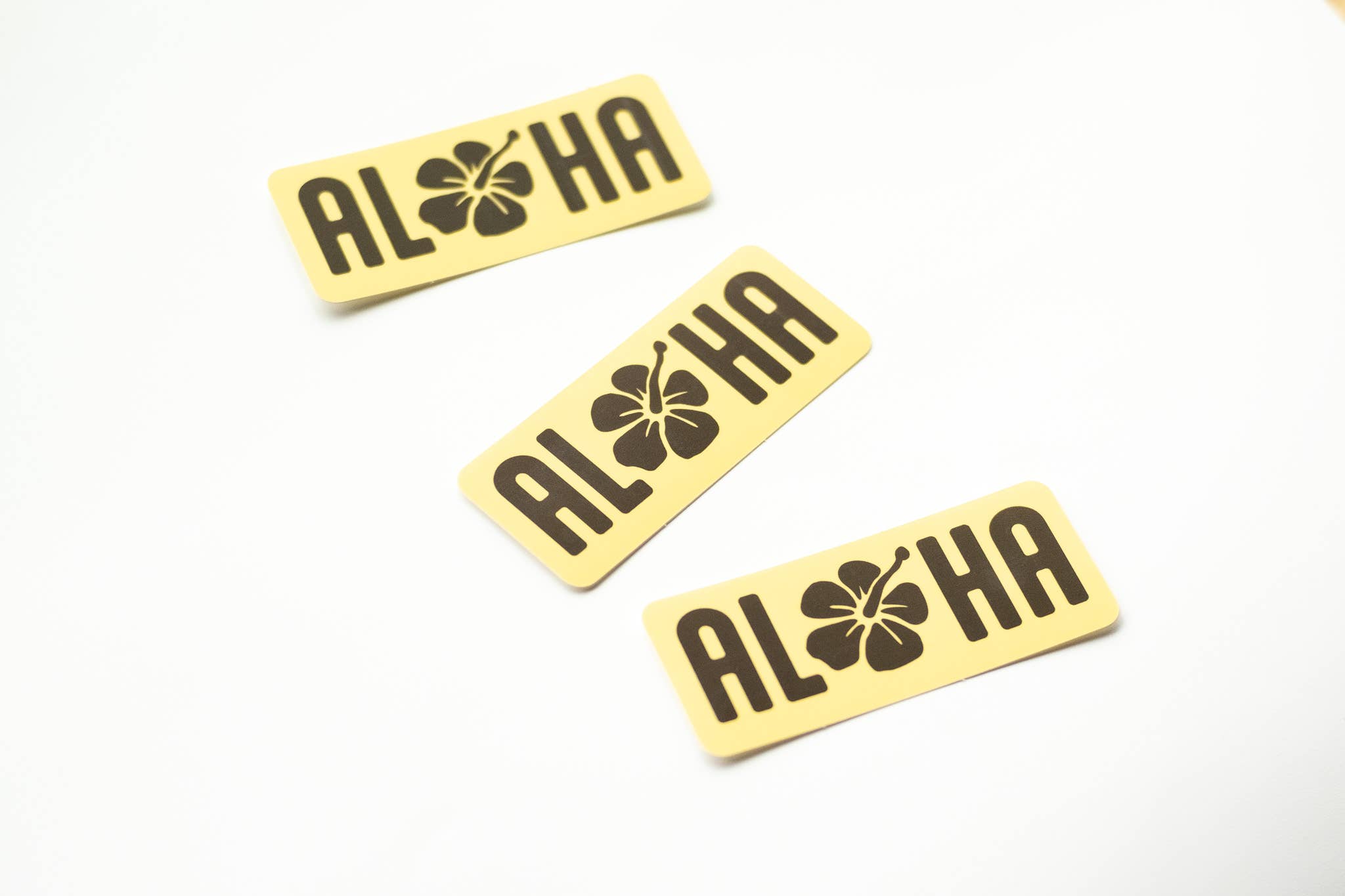 Aloha Hibiscus Vinyl Sticker