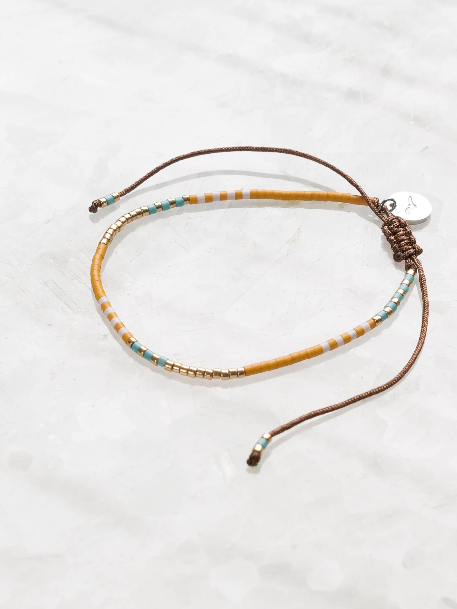 Tiny Bead Colorful, Island Bead Bracelet - Limoncello