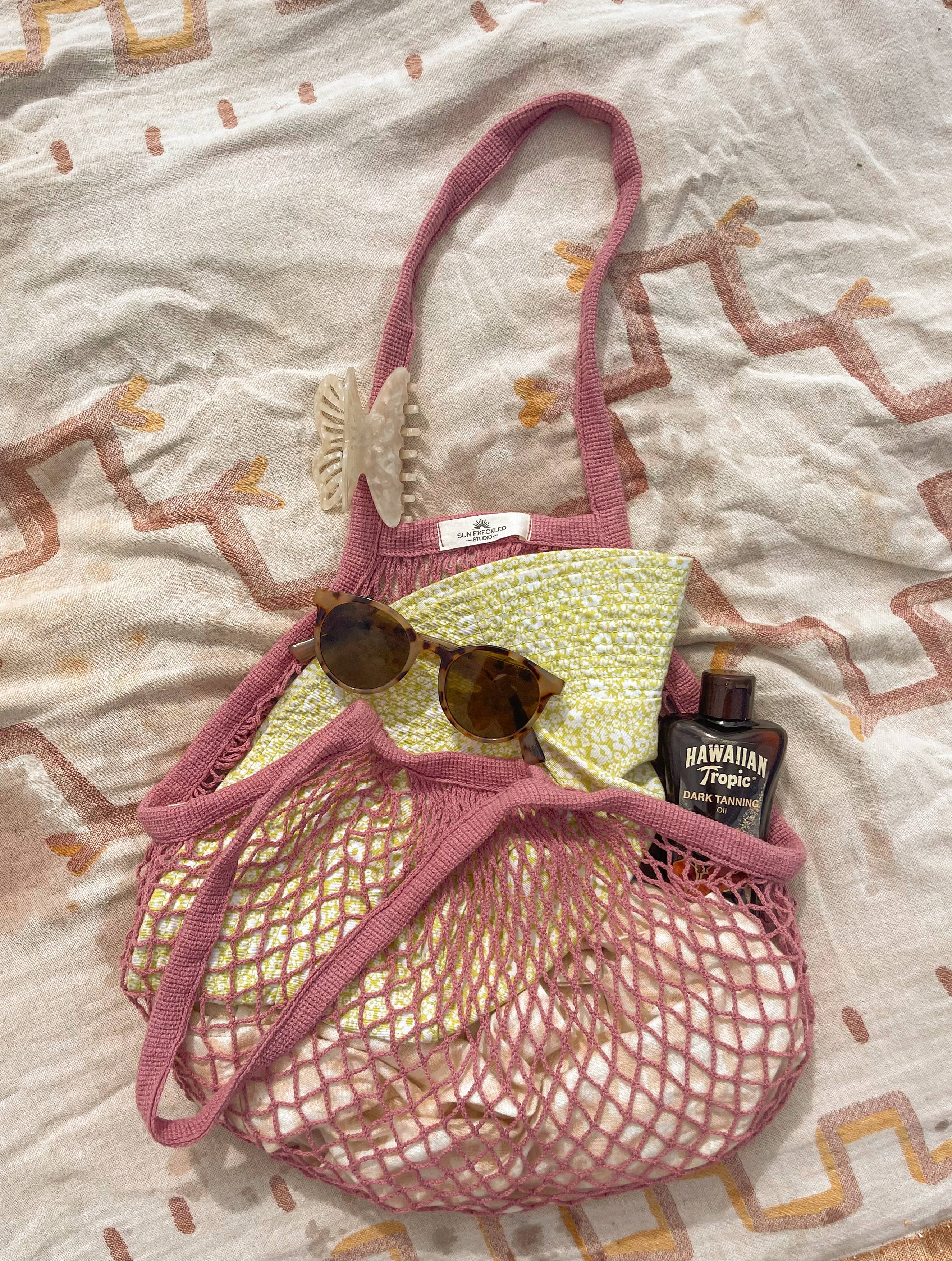 Rose Market Bag