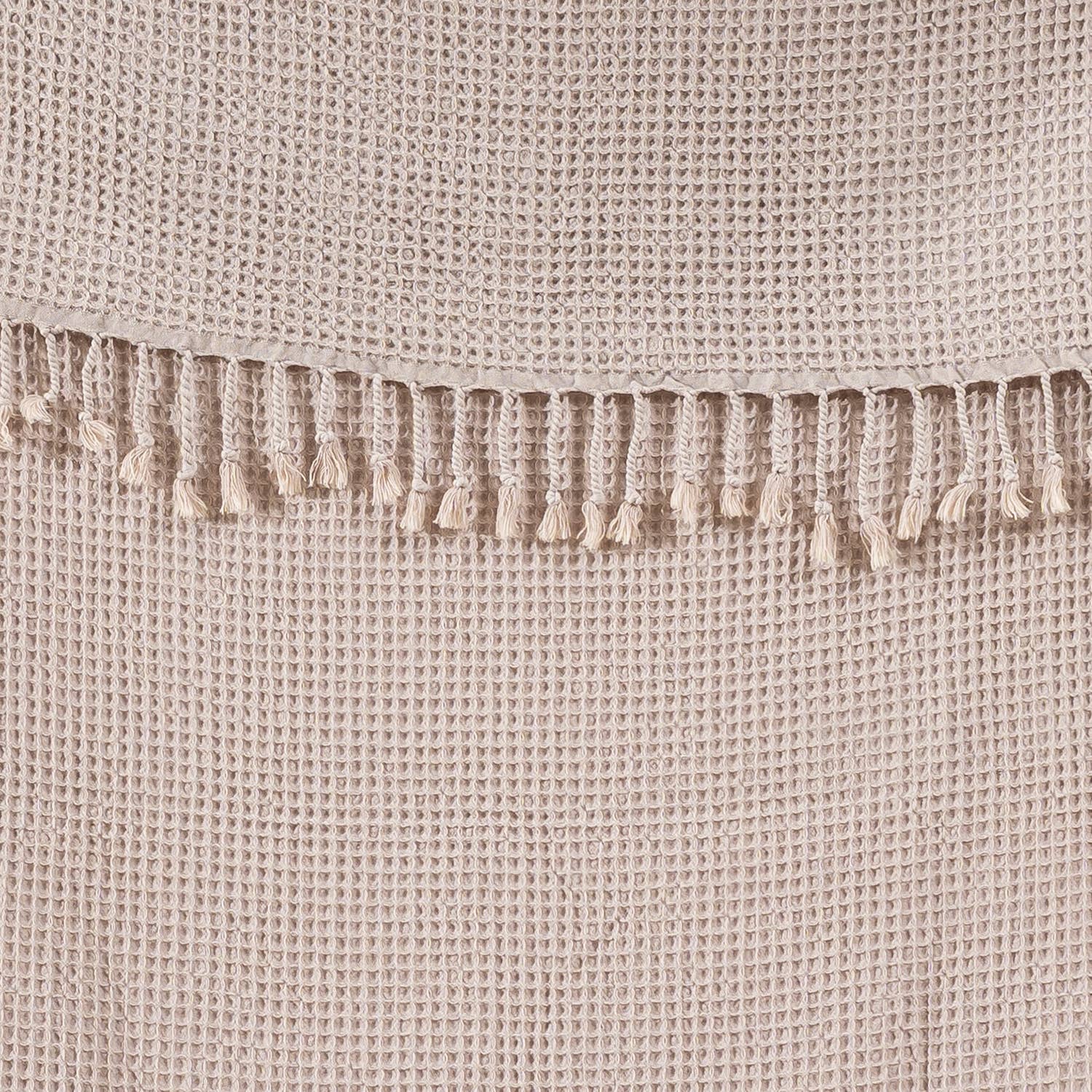 Stonewashed Waffle Beach Towel Turkish Hamam Fouta Vintage