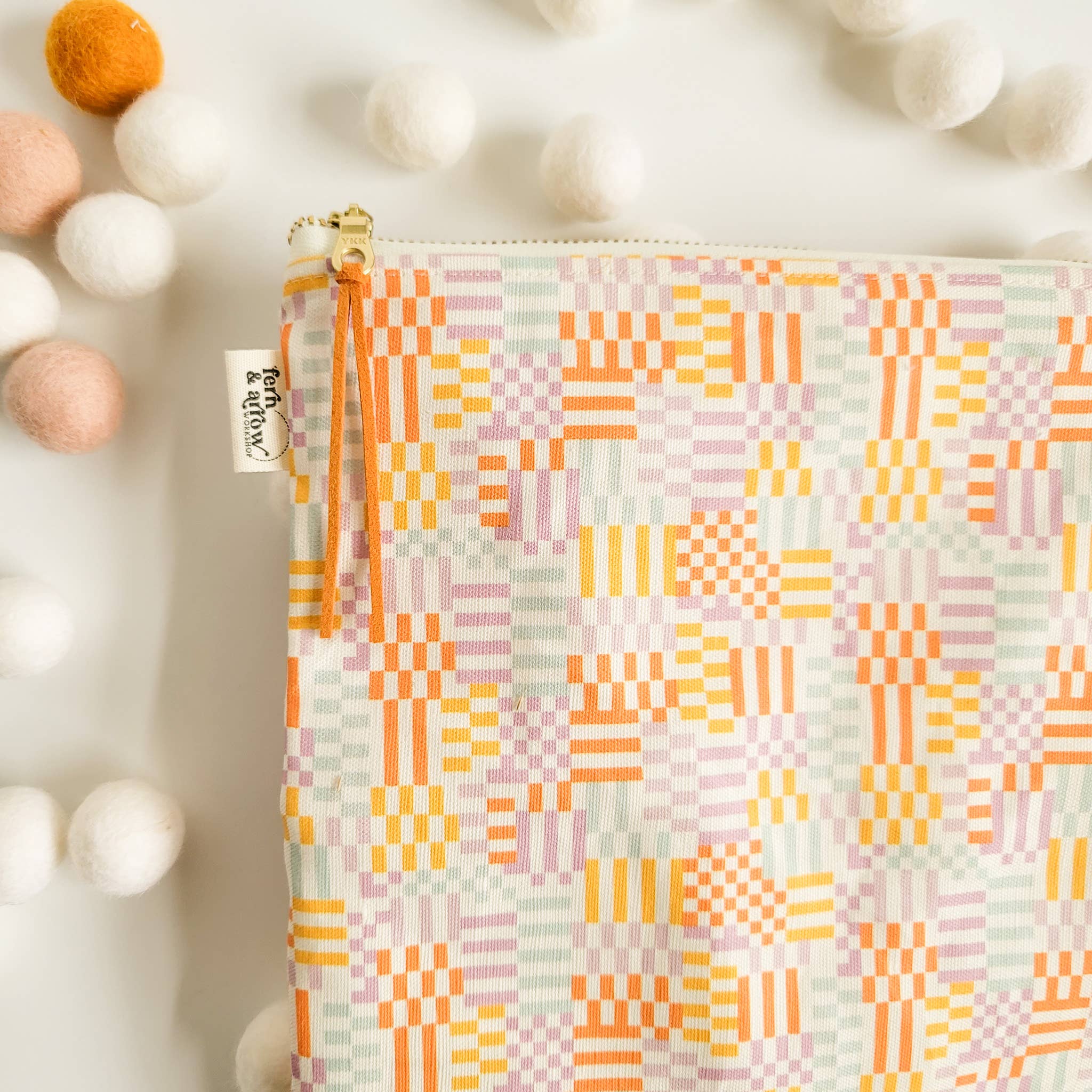 Water Resistant PUL Wet / Dry Bag - Checker Daydream