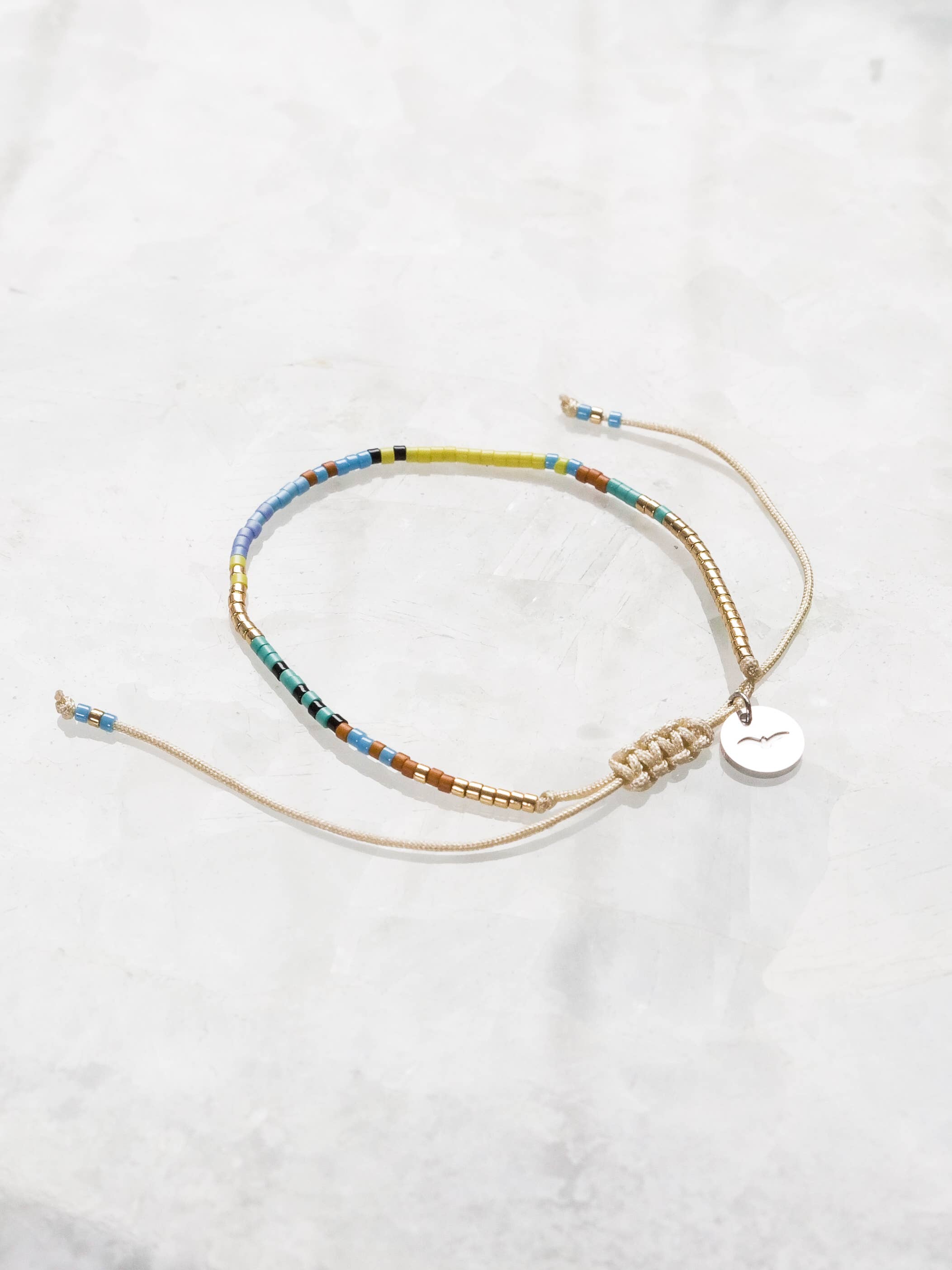 Tiny Bead, Island Bead Bracelet - Lemonade
