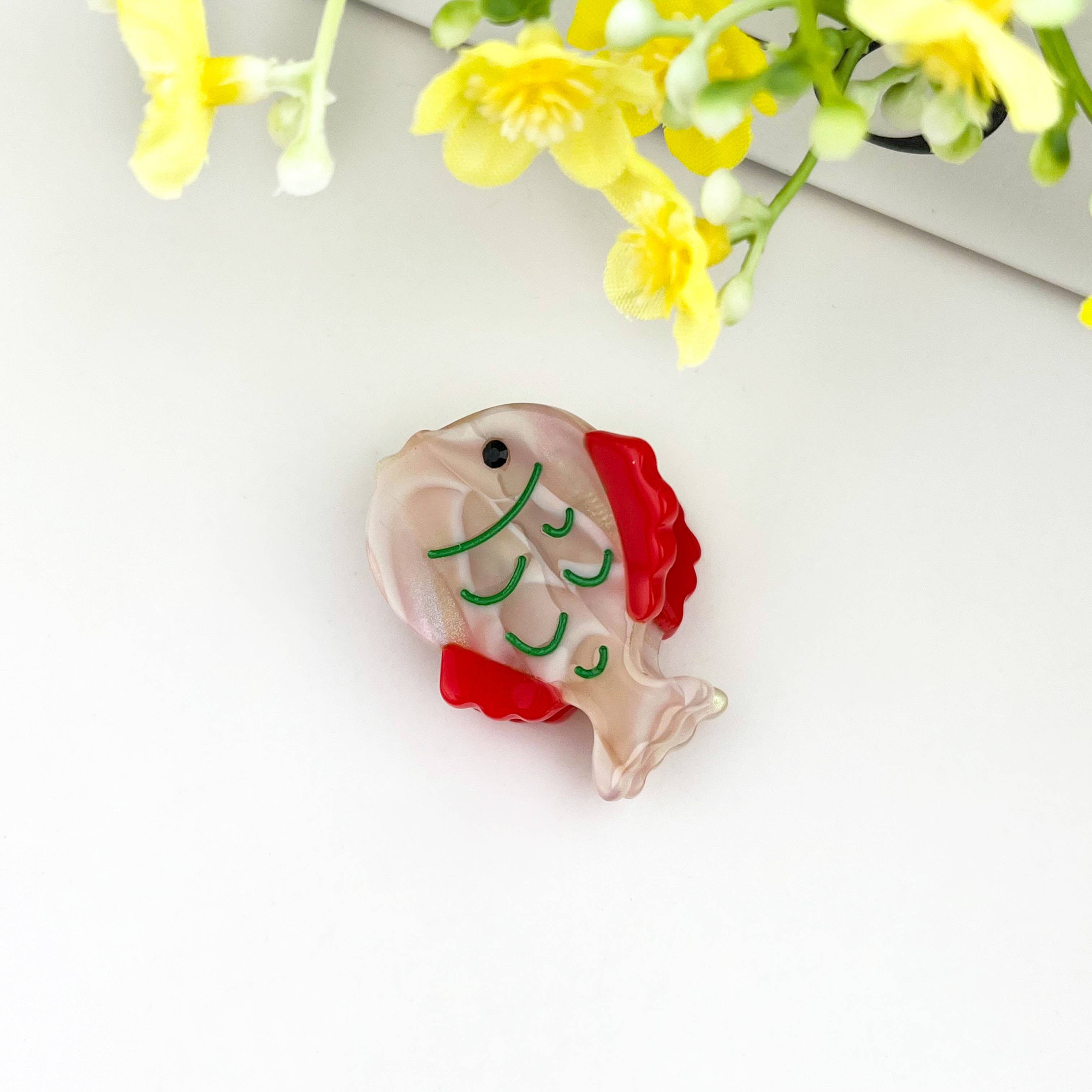 Ocean Fish Mini Claw Clip, Whale Hair Clip