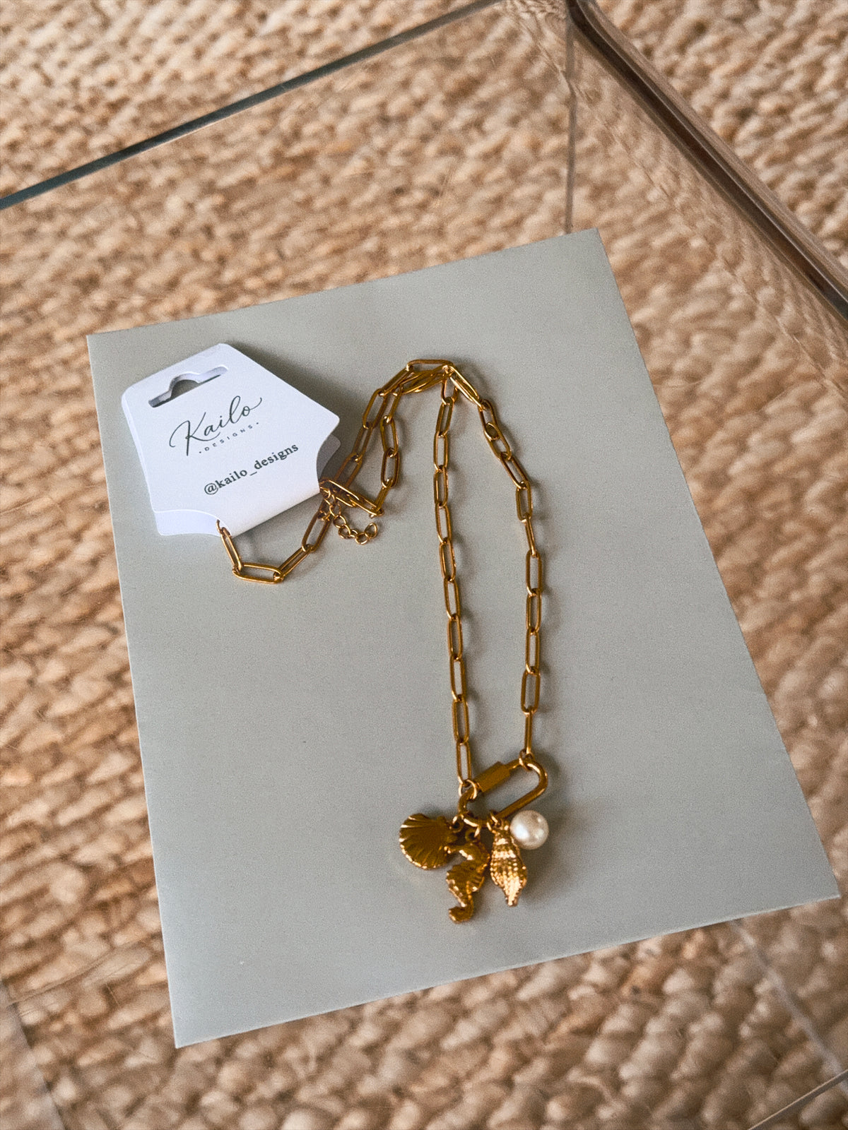Kailo - Waterproof Gold Charm Necklaces