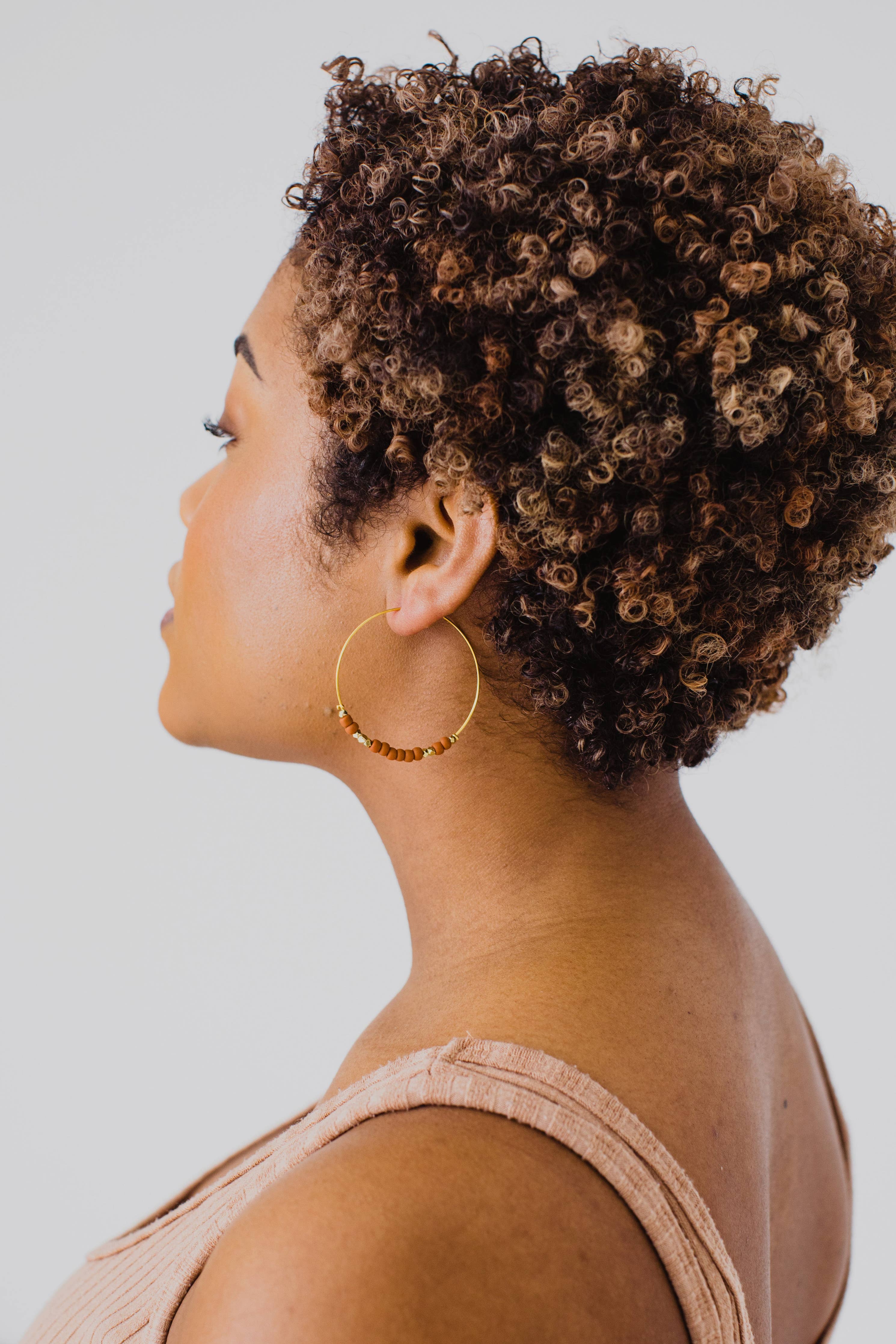 Morse Code Earrings | LOVE