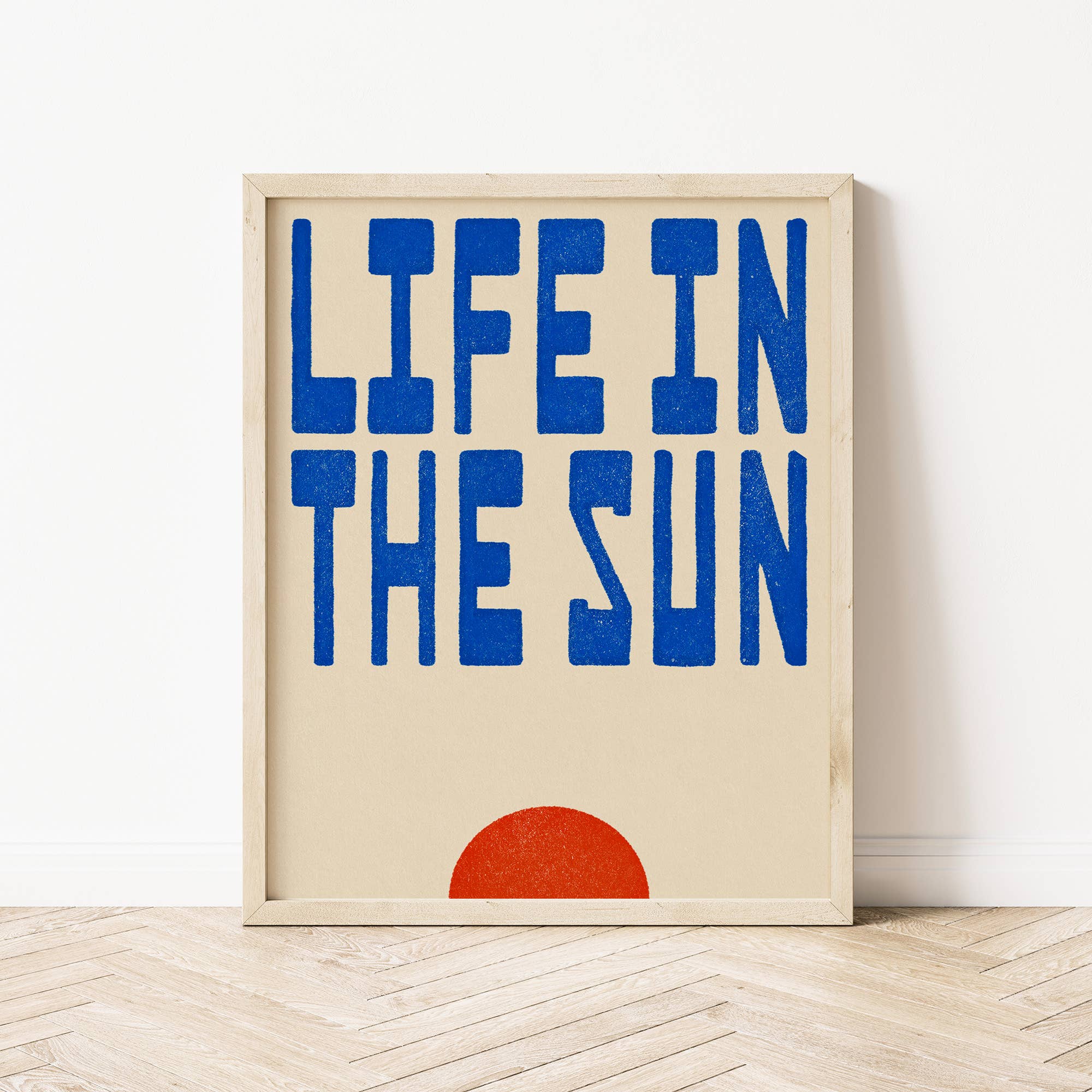 Life in the Sun | Coastal Art Print