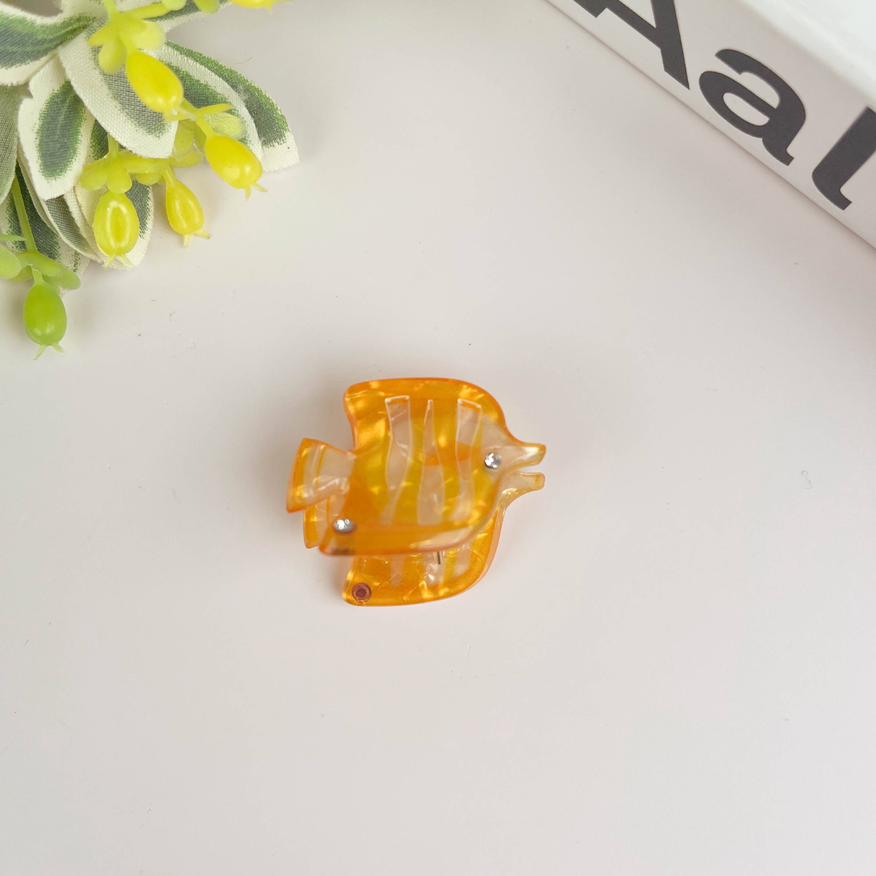 Marine Animal Series Hair Clip, Acetate Mini Claw Clips