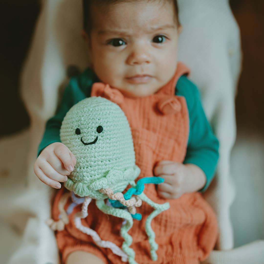 Pebble - Plush Ocean Toy - Jellyfish