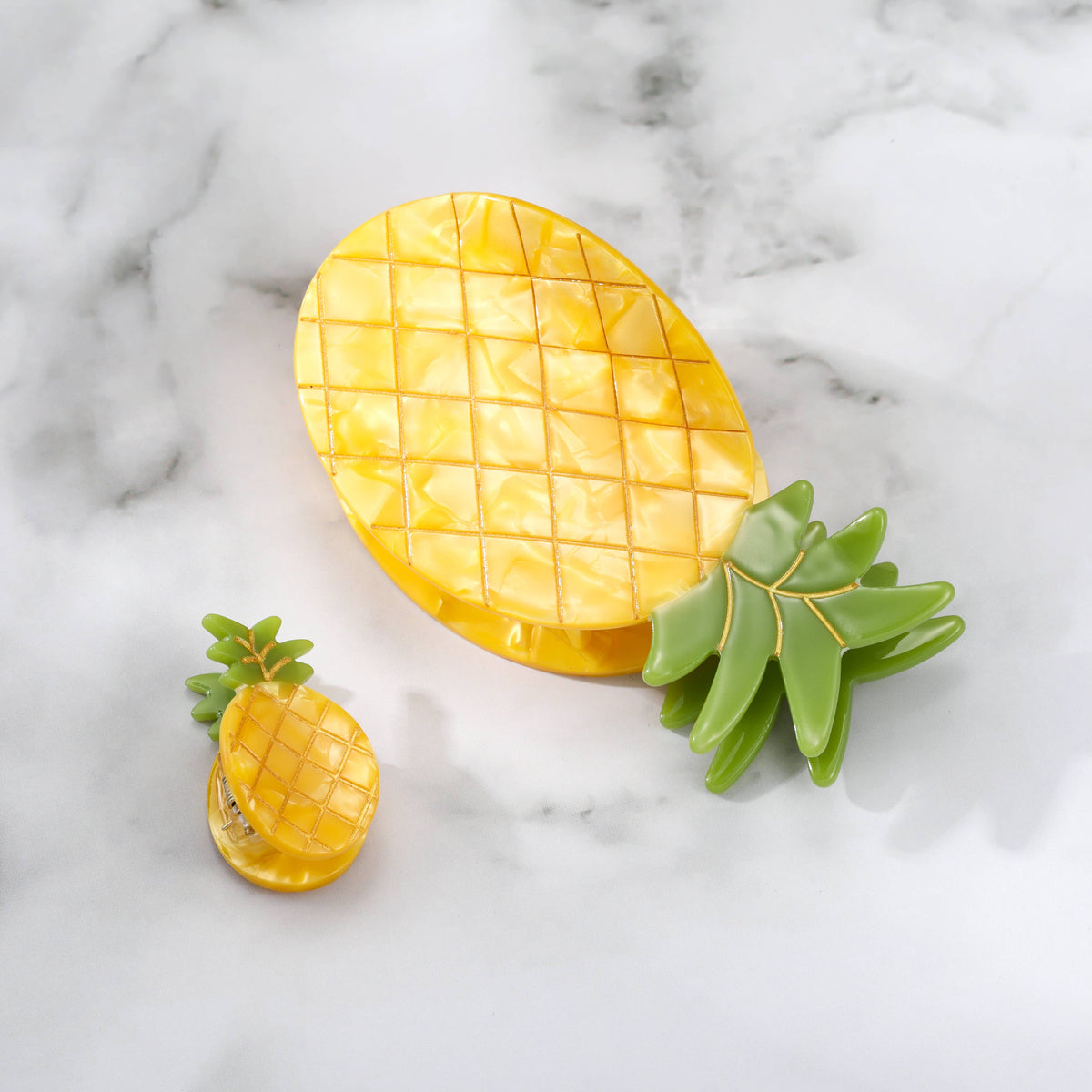 Eco-Friendly Pineapple Hair Clip Claw