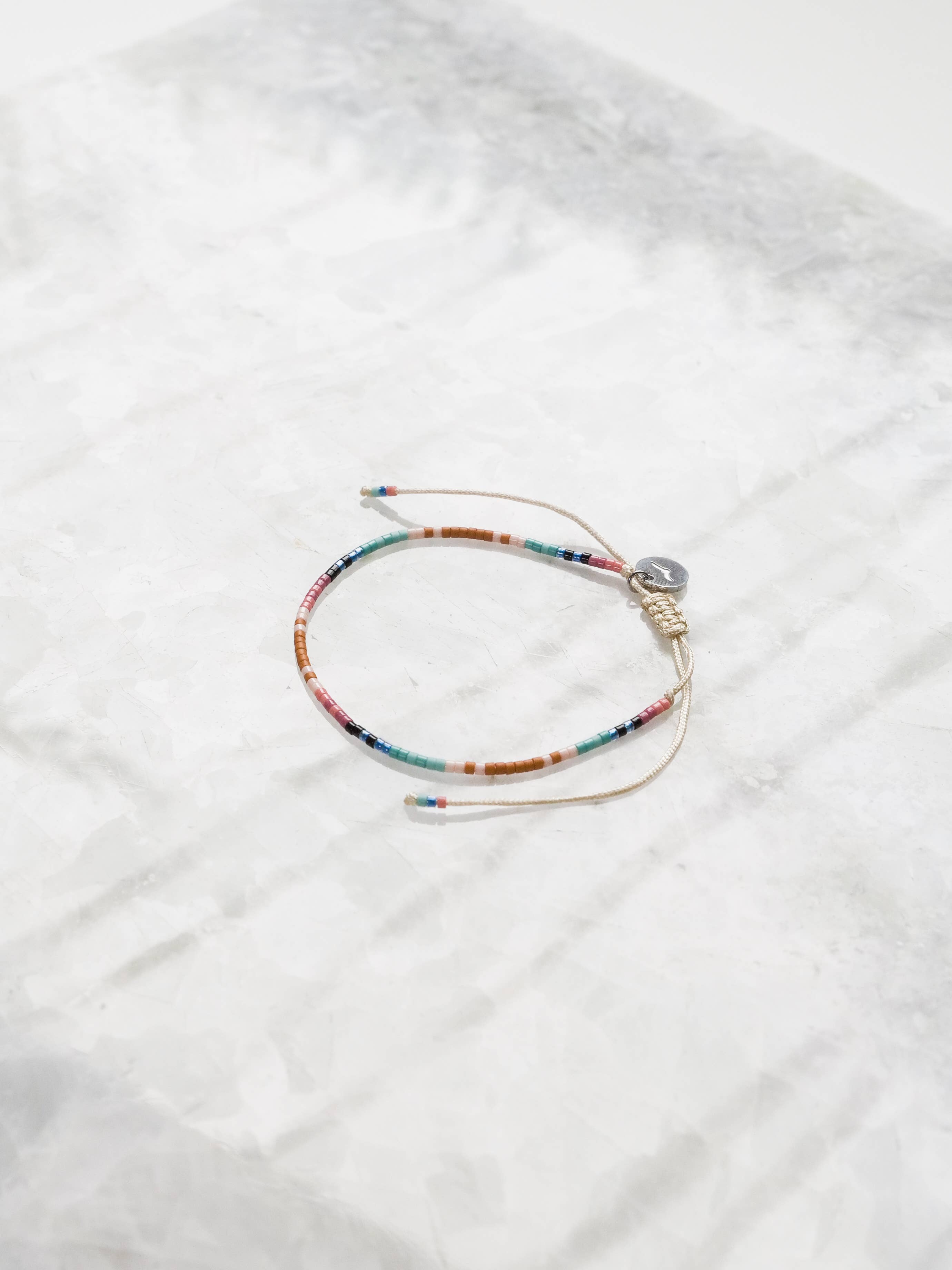 Tiny Bead, Island Bead Bracelet - Dusk