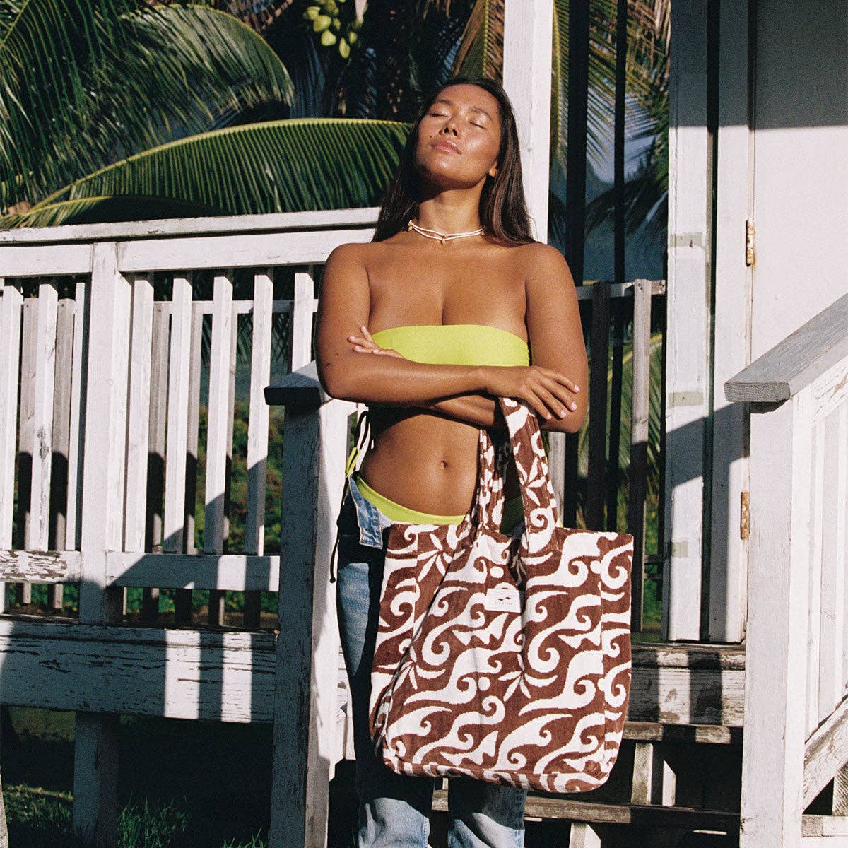 Bailey Terry Tote by Slowtide