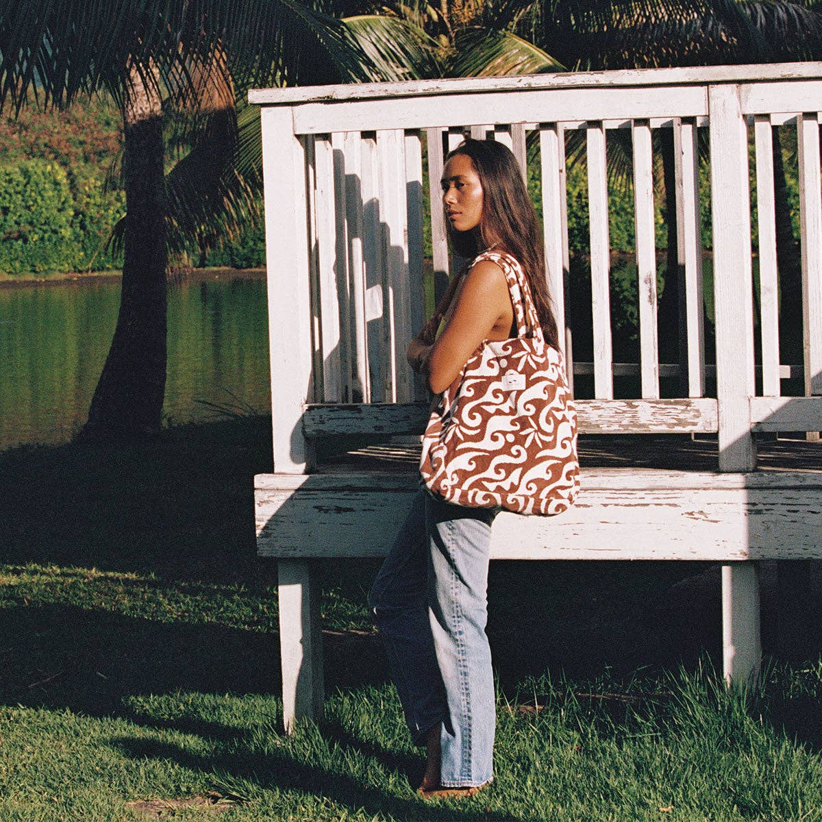 Bailey Terry Tote by Slowtide