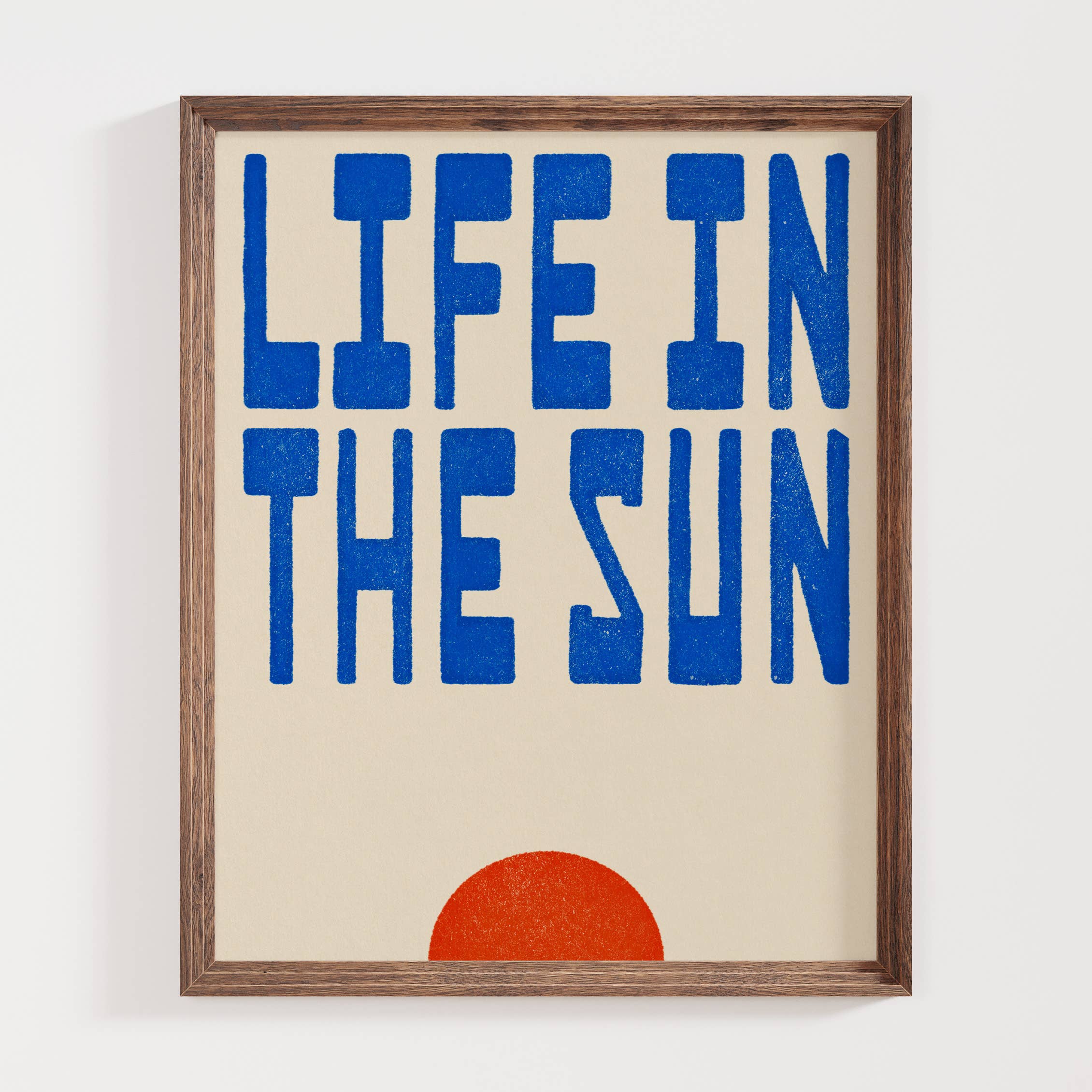 Life in the Sun | Coastal Art Print