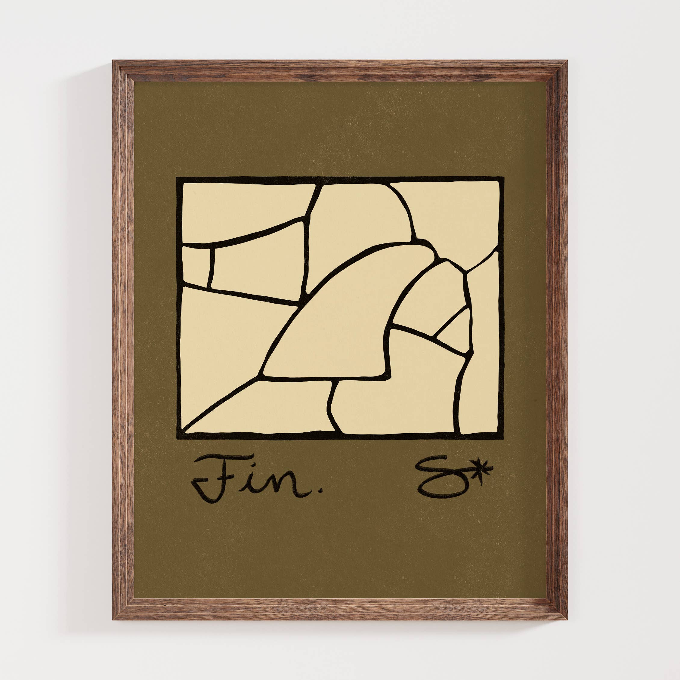 Le Fin. | Surf Art Print