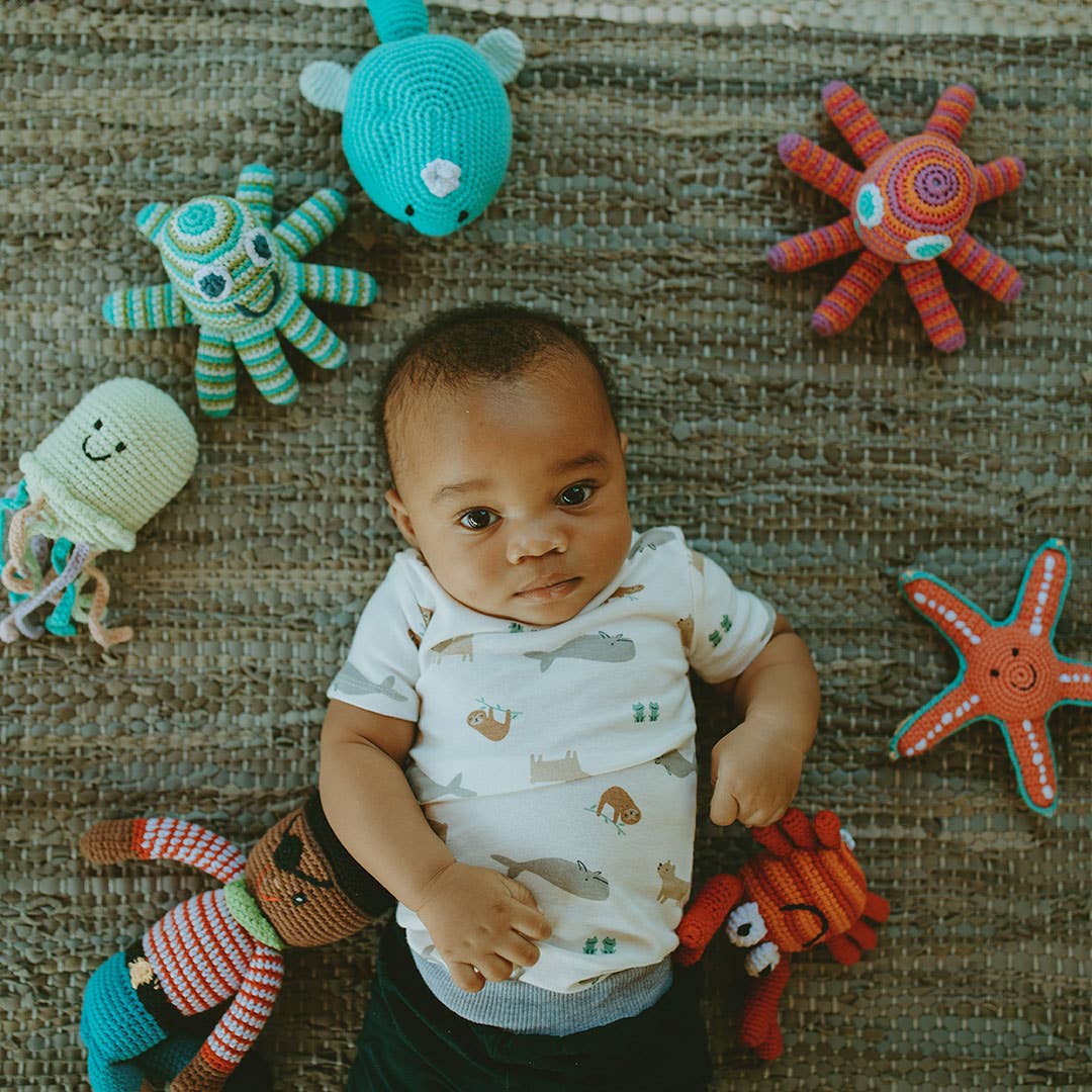 Pebble - Plush Ocean Toy - Jellyfish