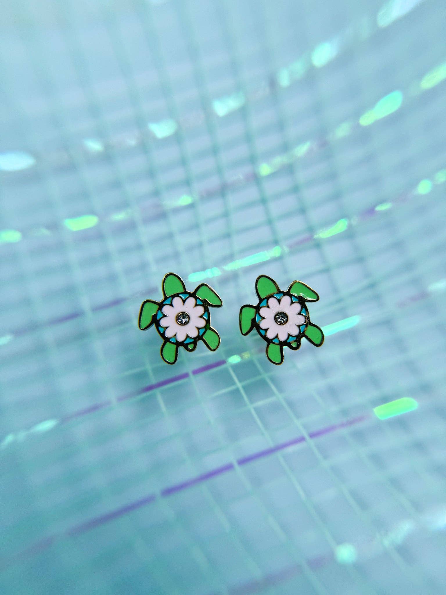 Sea Turtle Stud Earrings