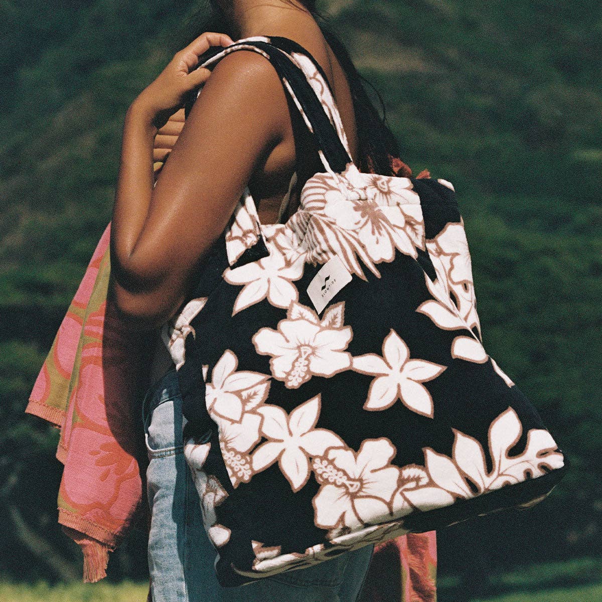 Olinda Terry Tote by Slowtide