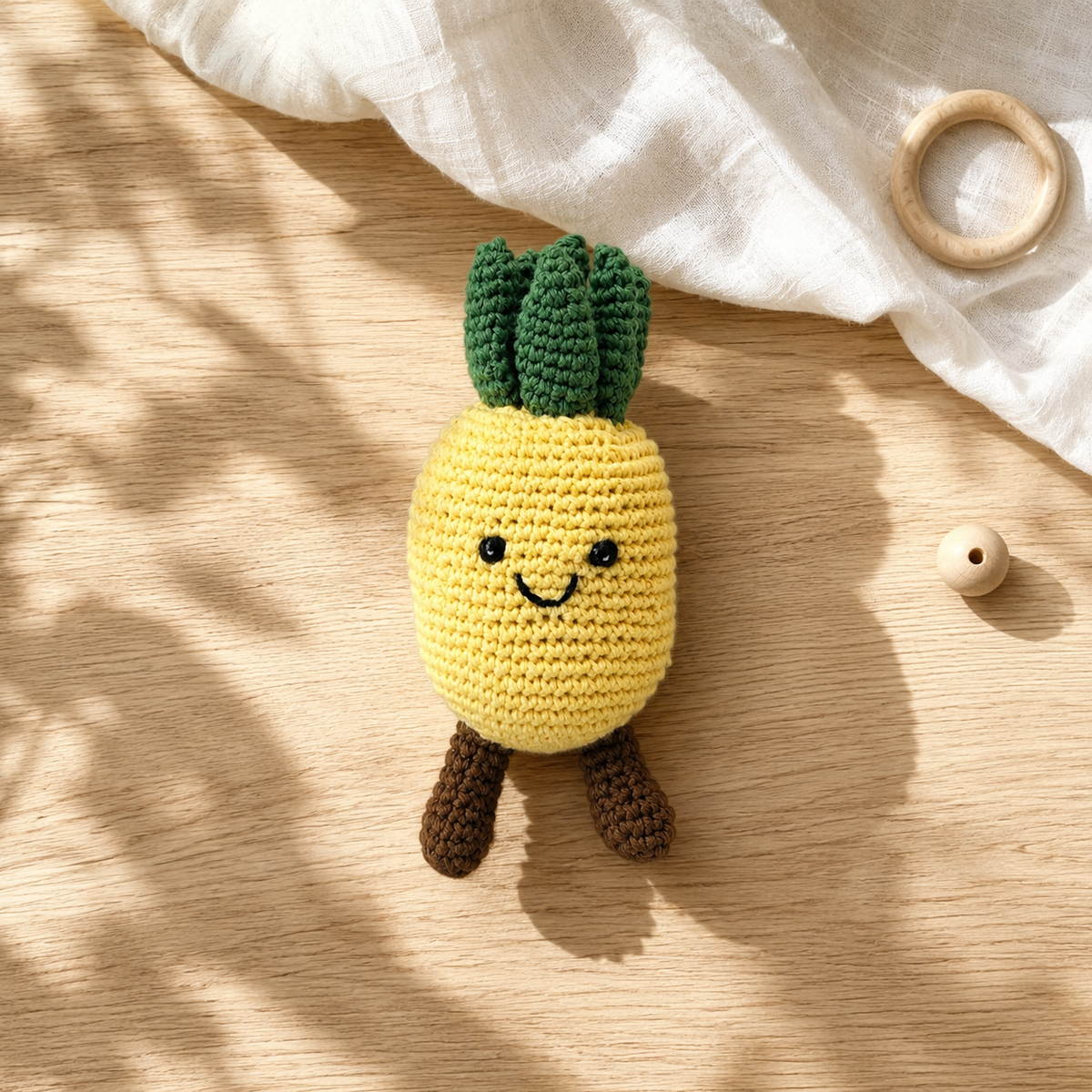 Lullaby Stitch | Pineapple Rattle