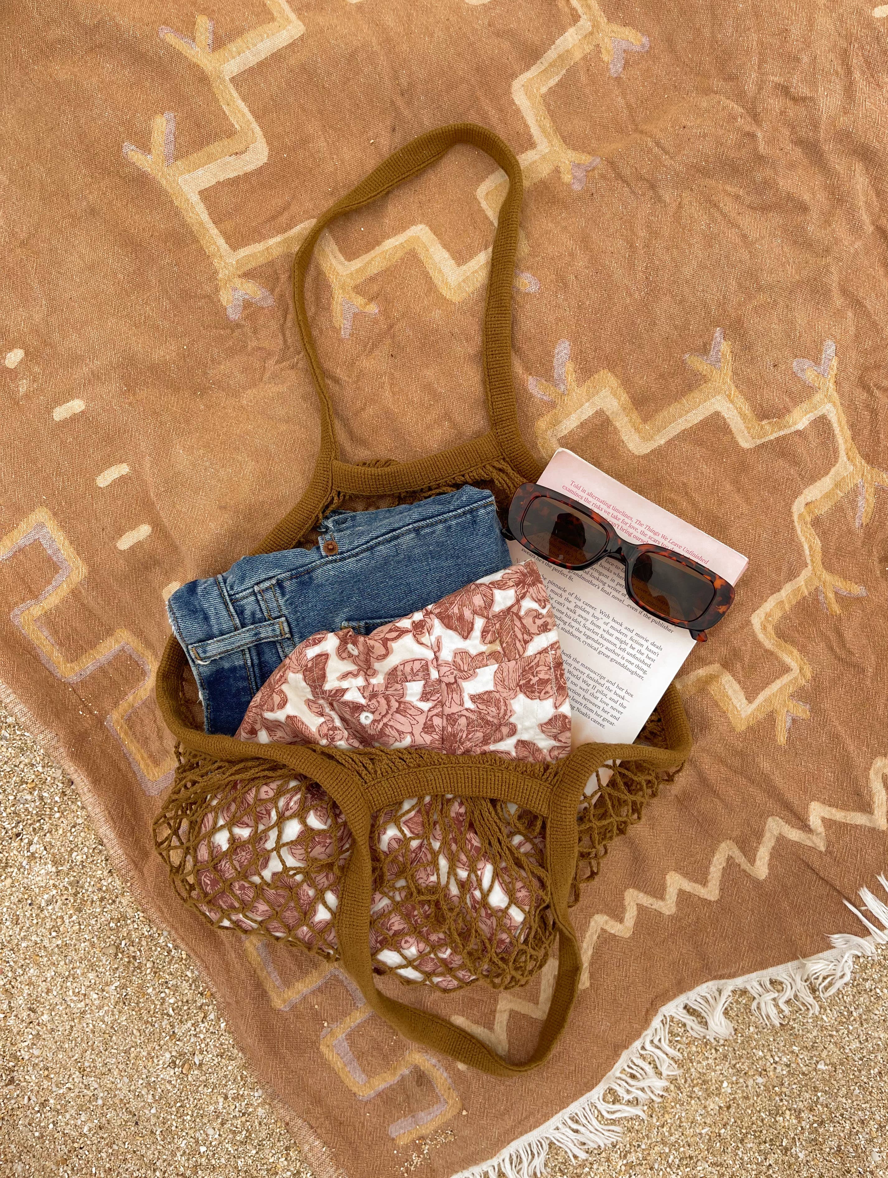 Mocha Market Bag