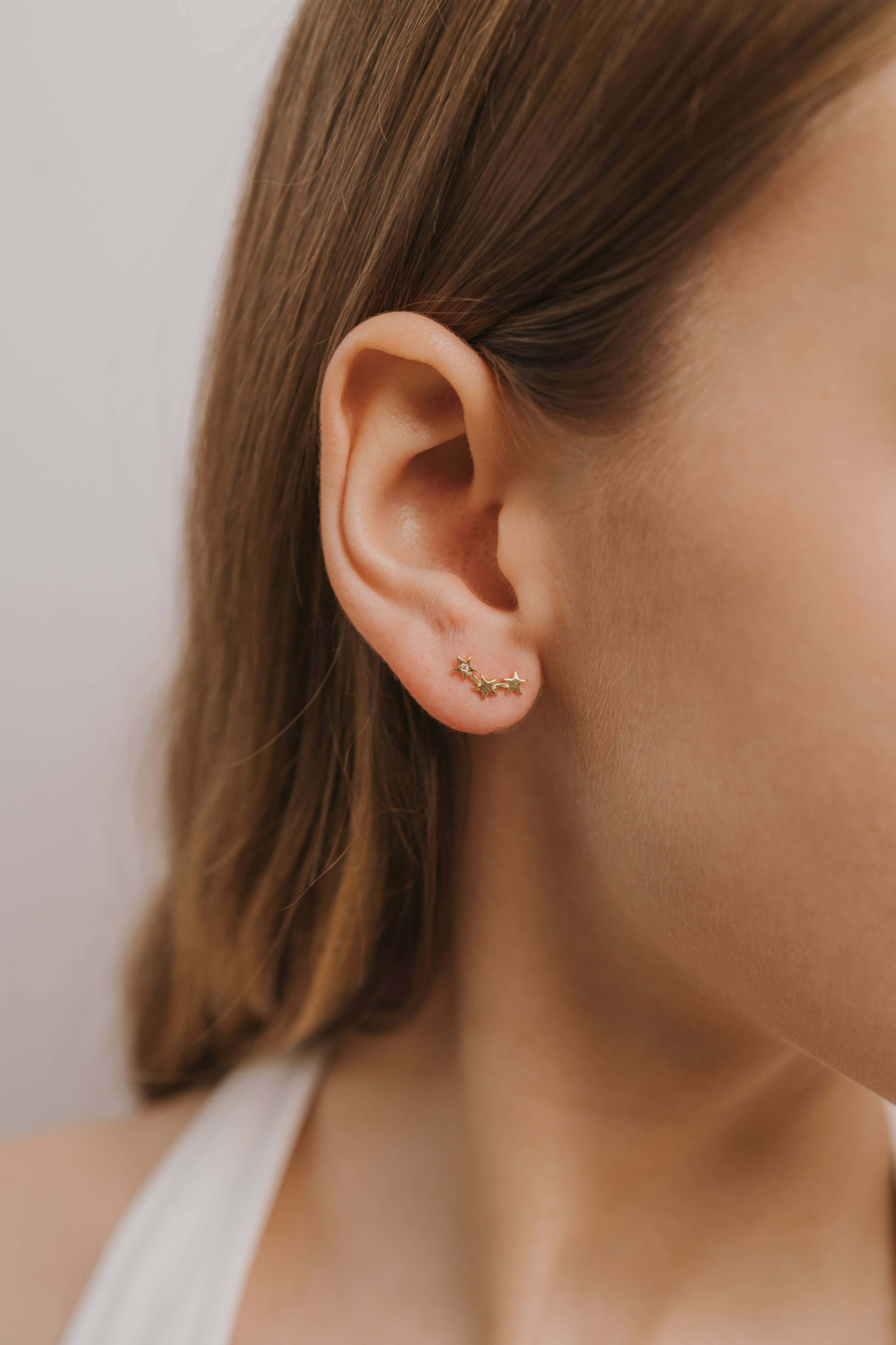 Complements - Star & Constellation - Gold Earrings