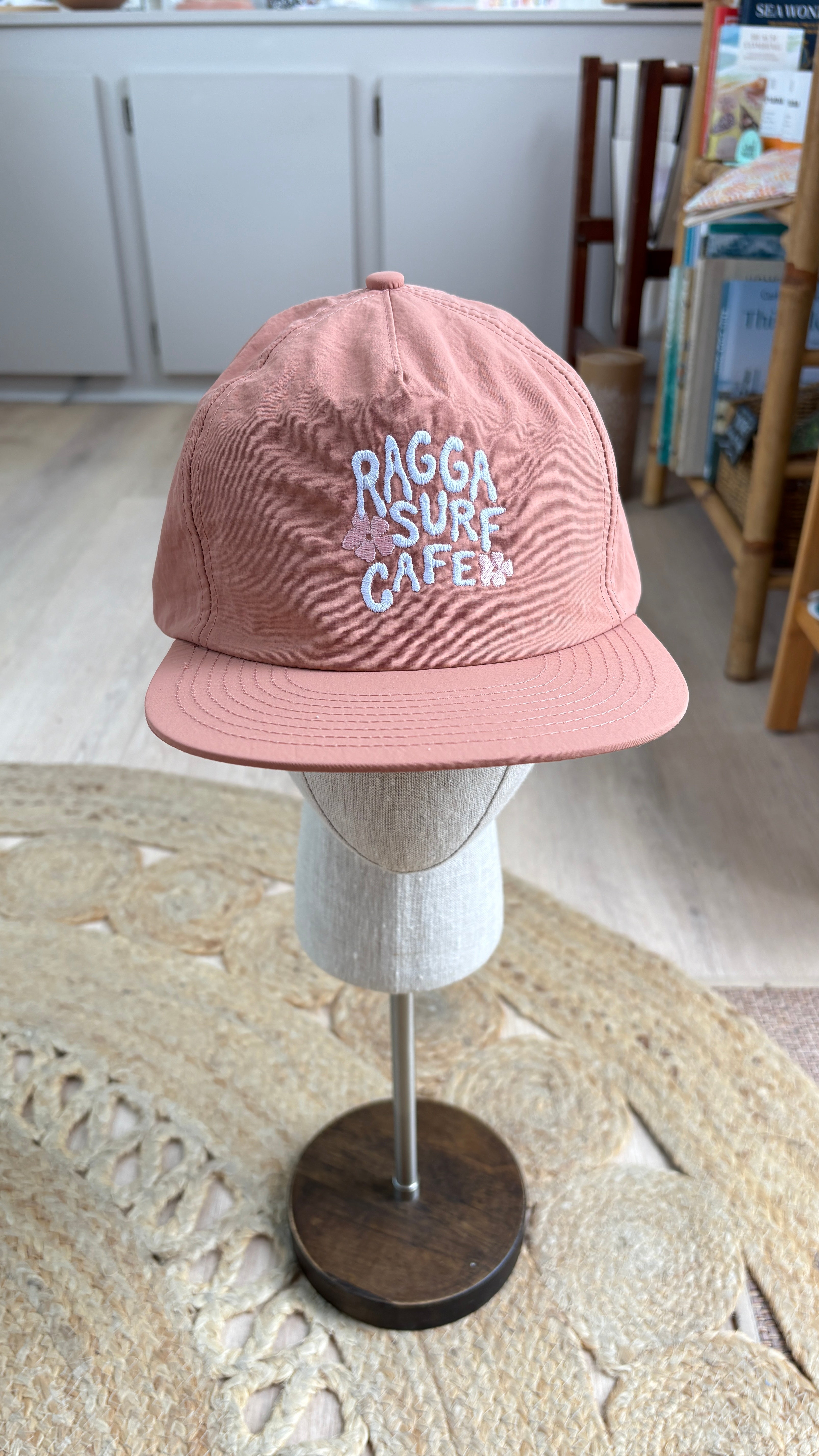 RSC Floral Nylon Flat Bill Hat