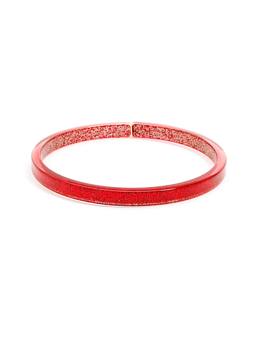 Love Stack Resin Acrylic Bracelet