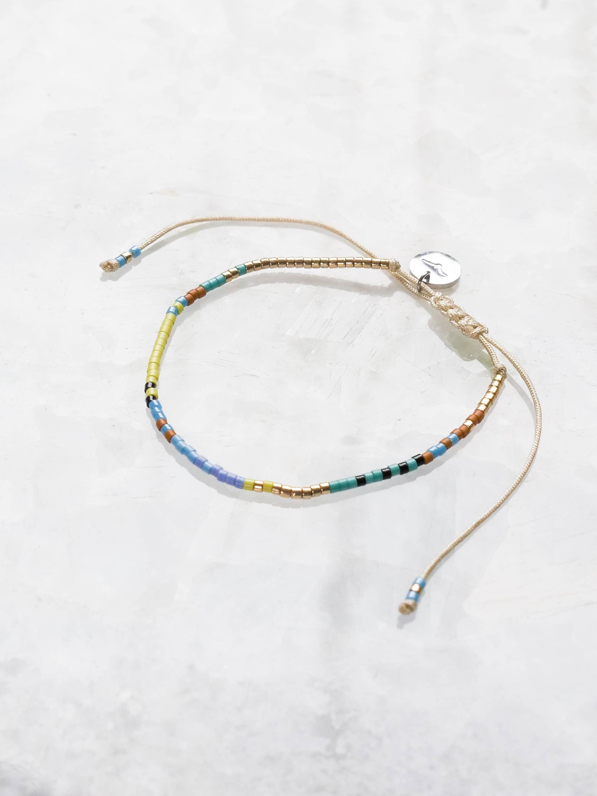 Tiny Bead, Island Bead Bracelet - Lemonade