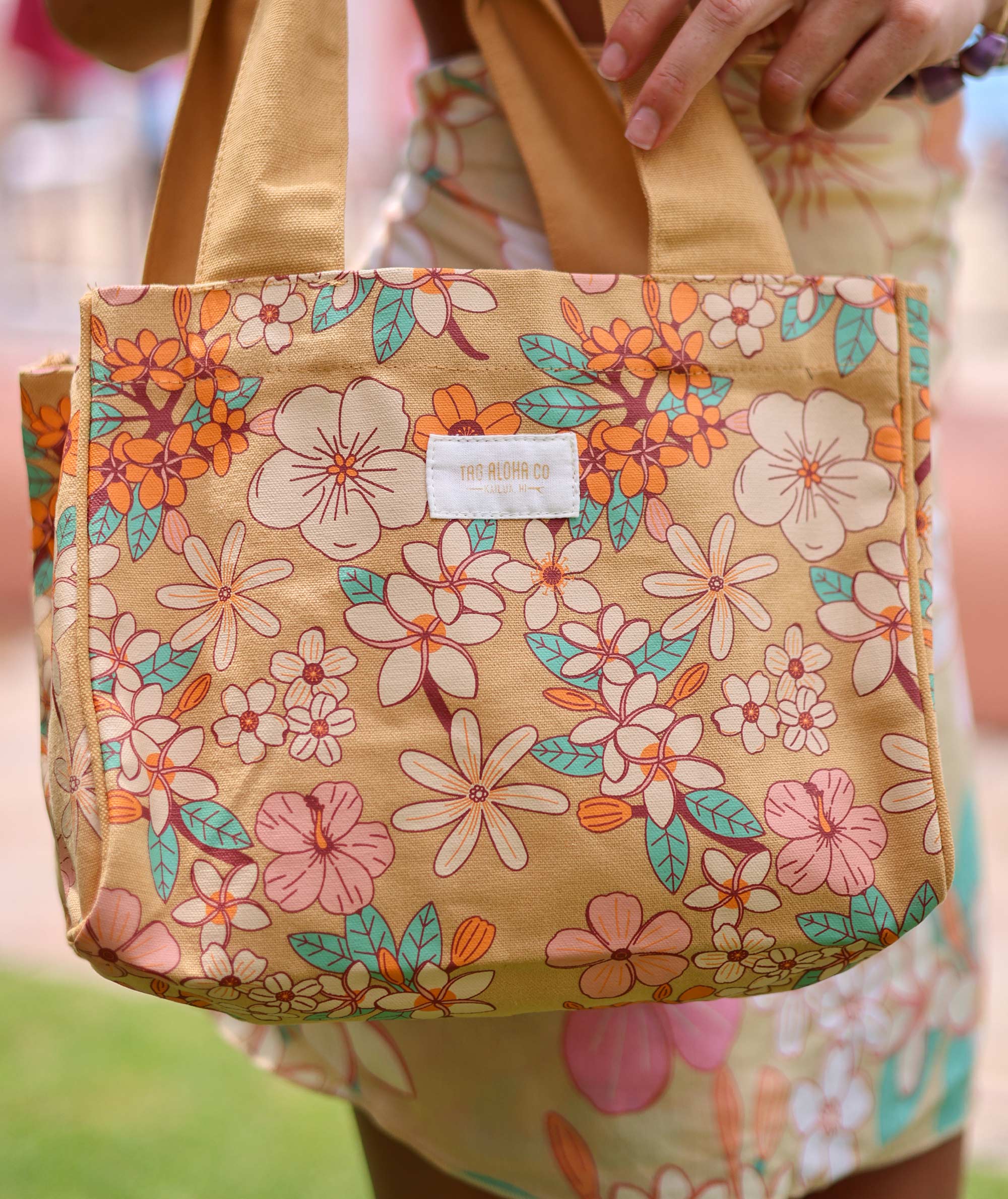 Kailua Blooms - Organic Mini Bag