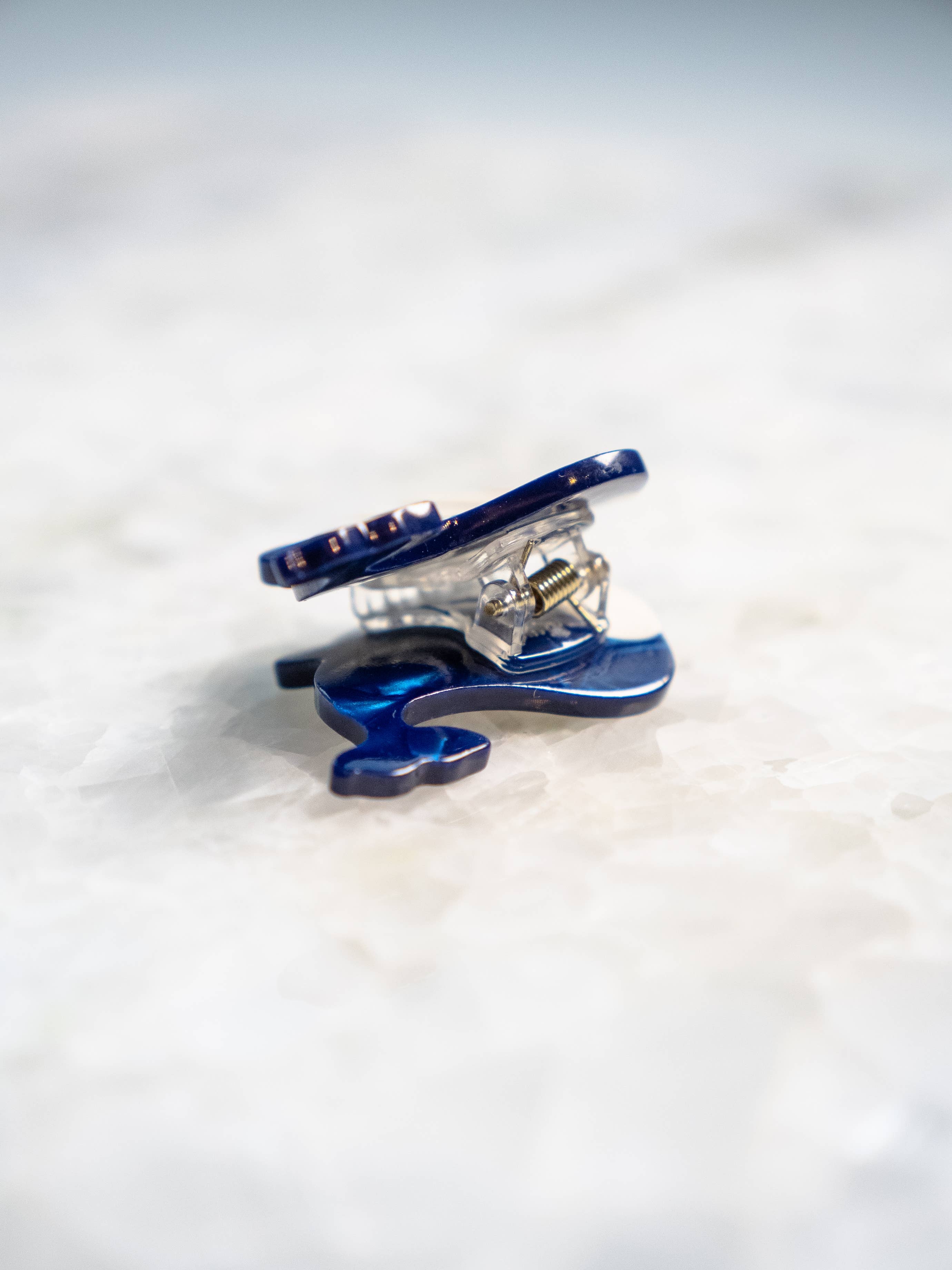 Eco Friendly Blue Whale Hair Clip, Mini