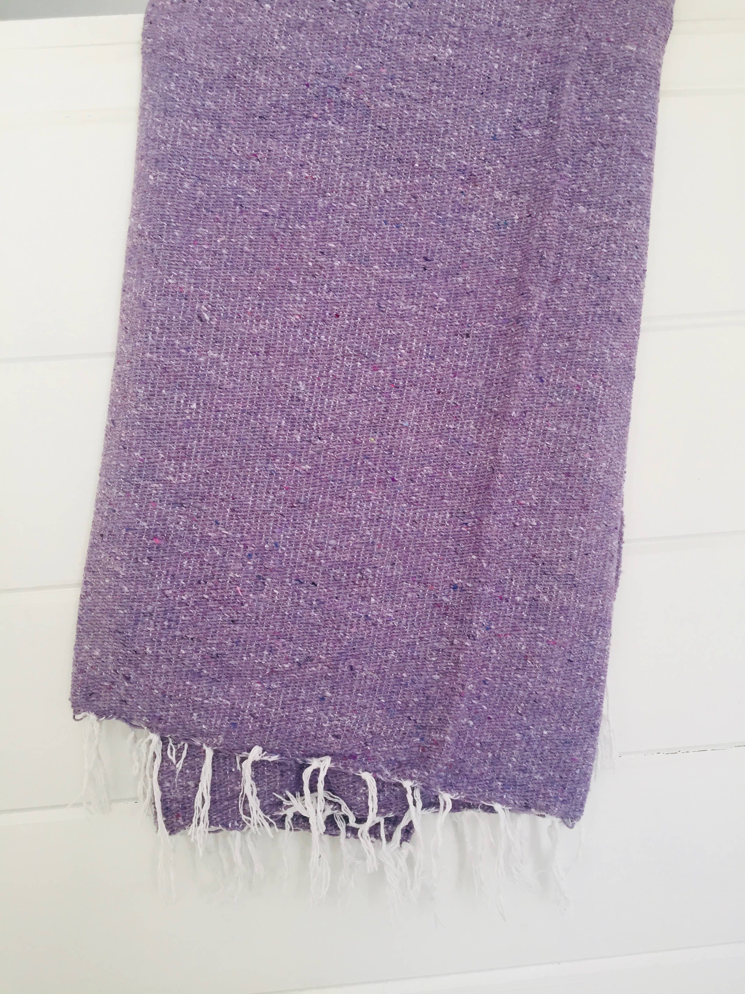 Solid Mexican Throw Blanket | Gold | Tan | Yoga | Mint