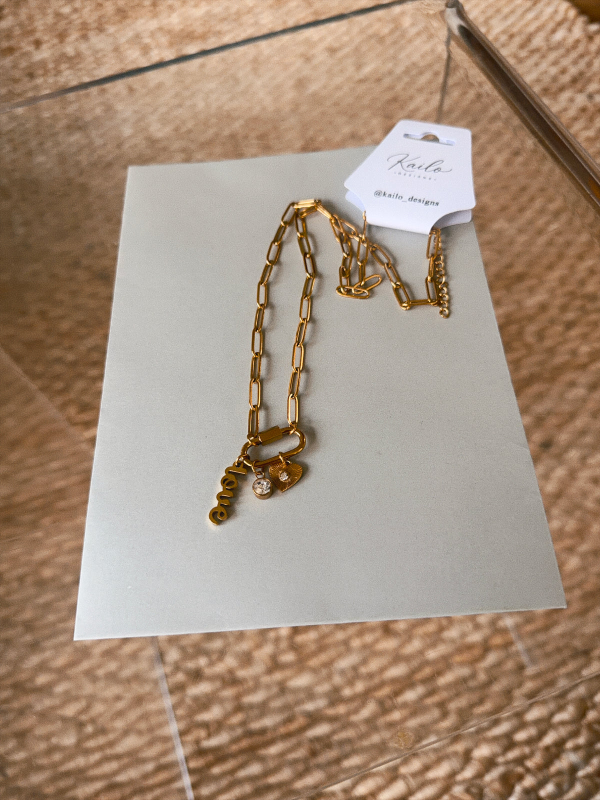 Kailo - Waterproof Gold Charm Necklaces
