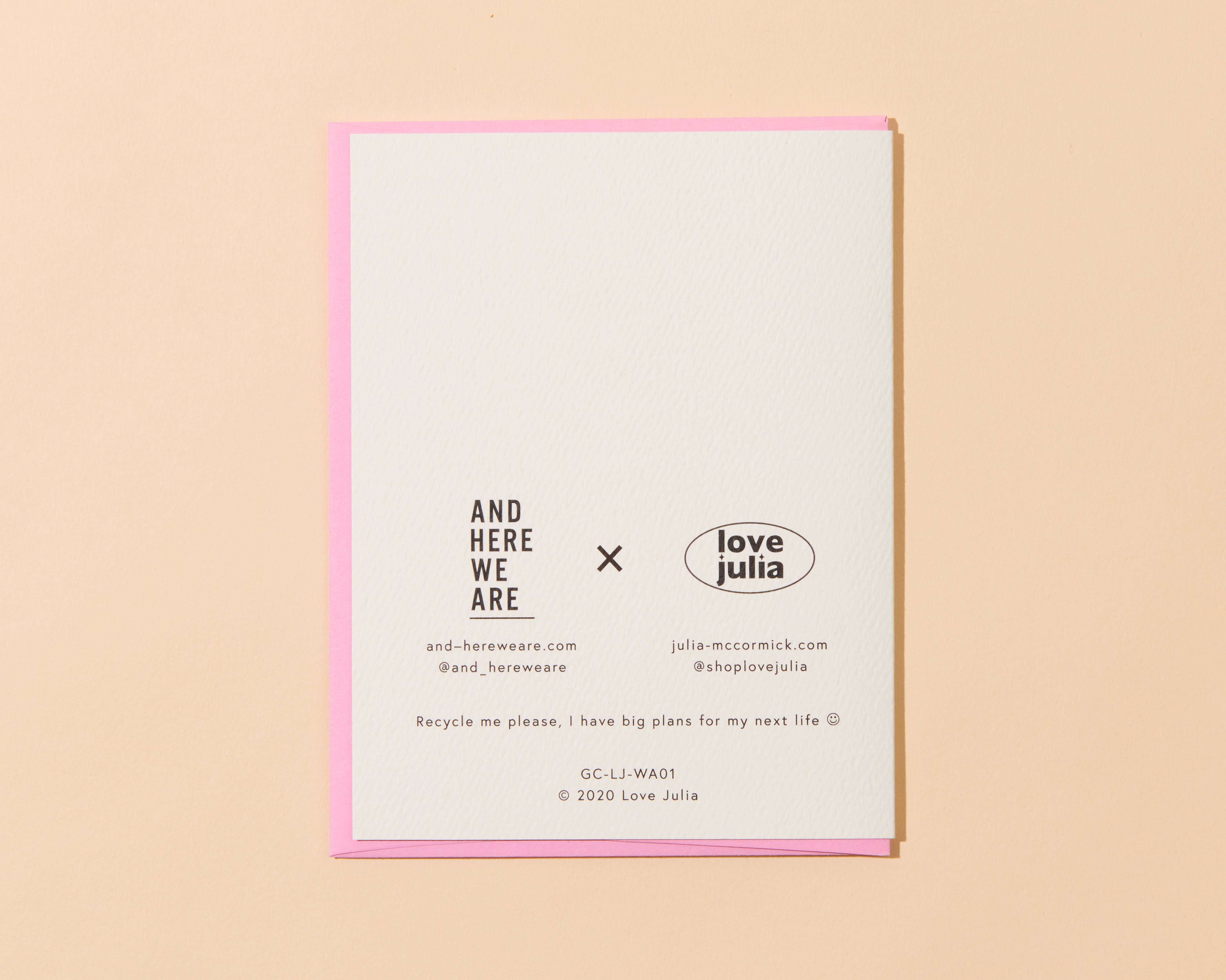 Thanks Soooo Much Greeting Card - Made in USA, Cute, Funny, Thumbs Up