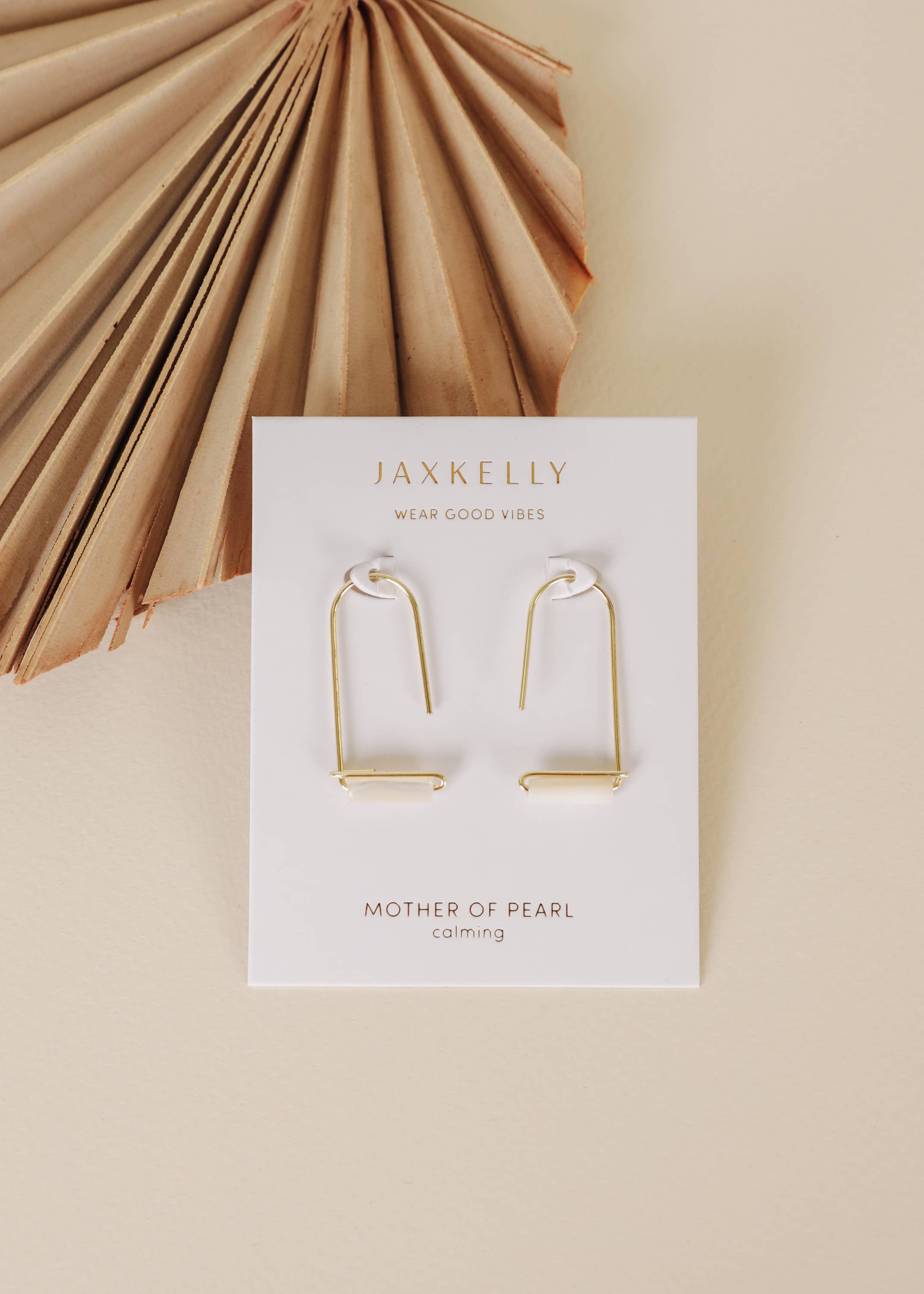 JaxKelly - Drop - Mother of Pearl - Earring