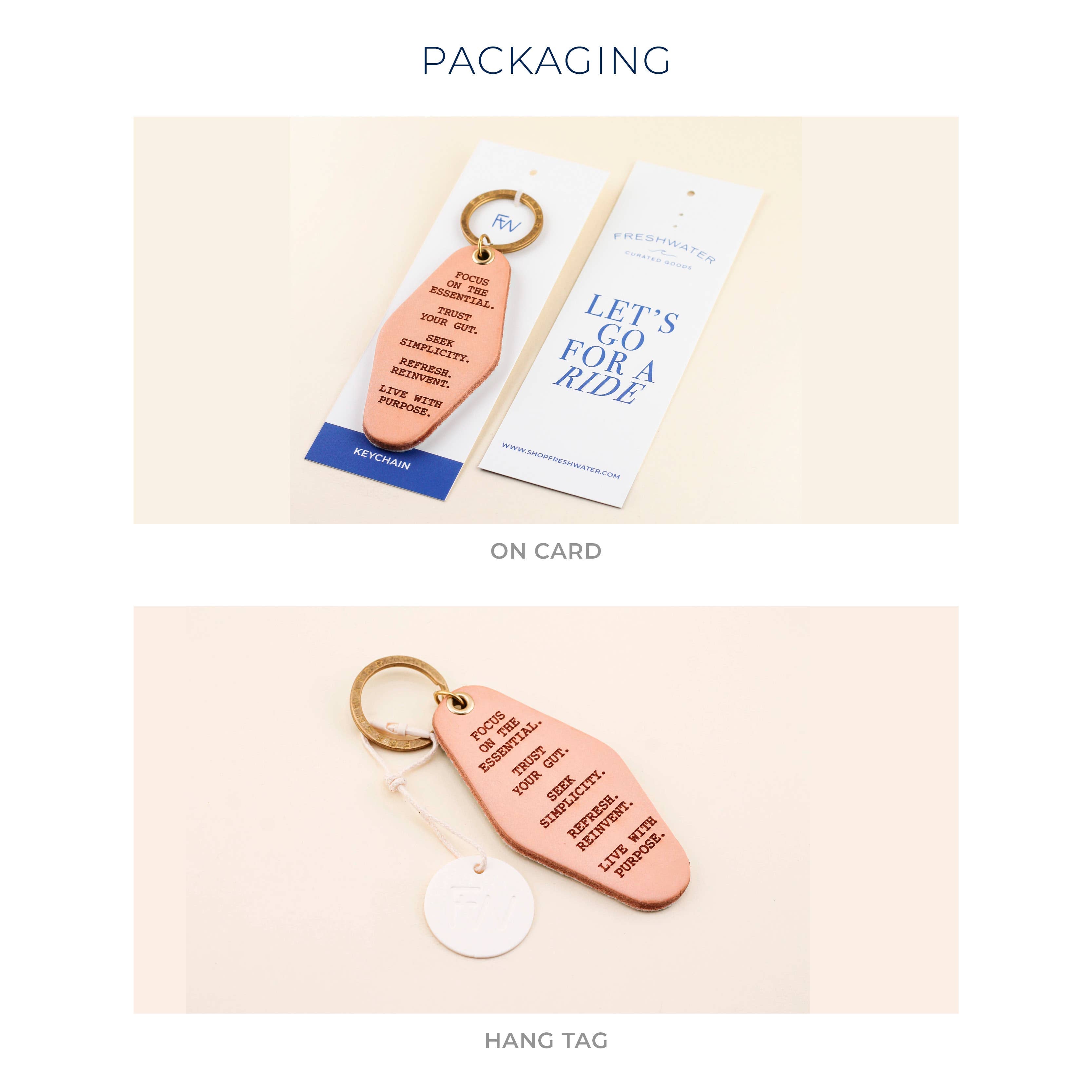 Pray For Surf Hotel Keychain