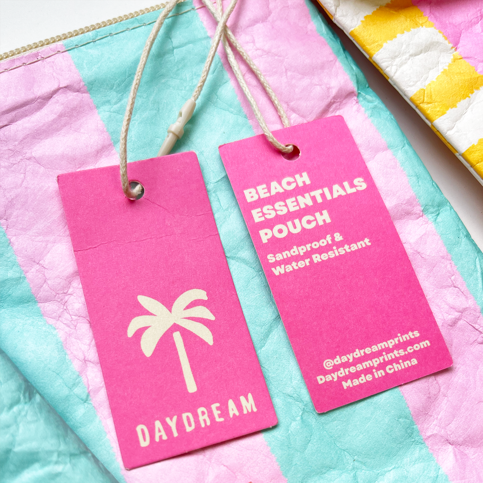 Meet me at the beach | 12" Paper feel Pouch | Beach bag
