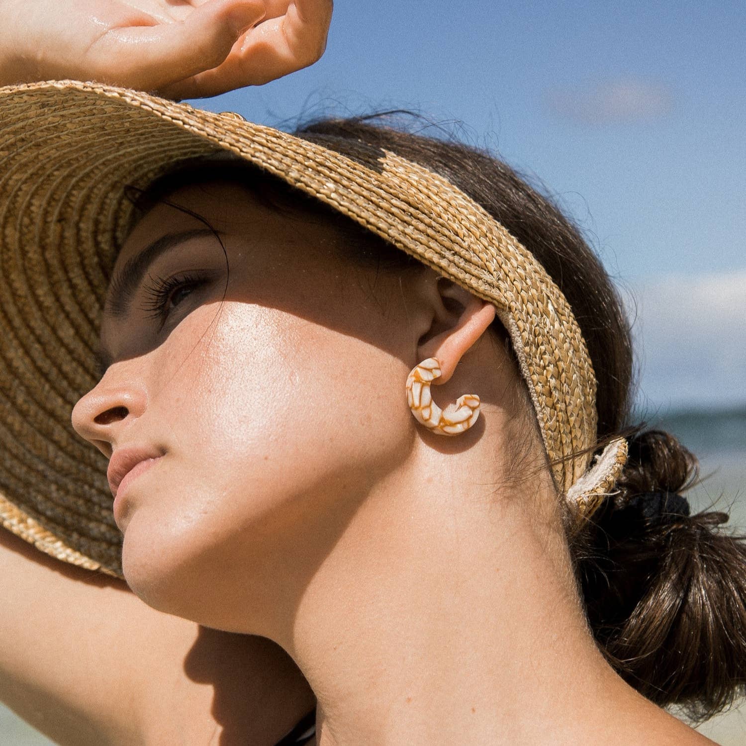 Ray | Hoop Earrings | Medium Size | Assorted