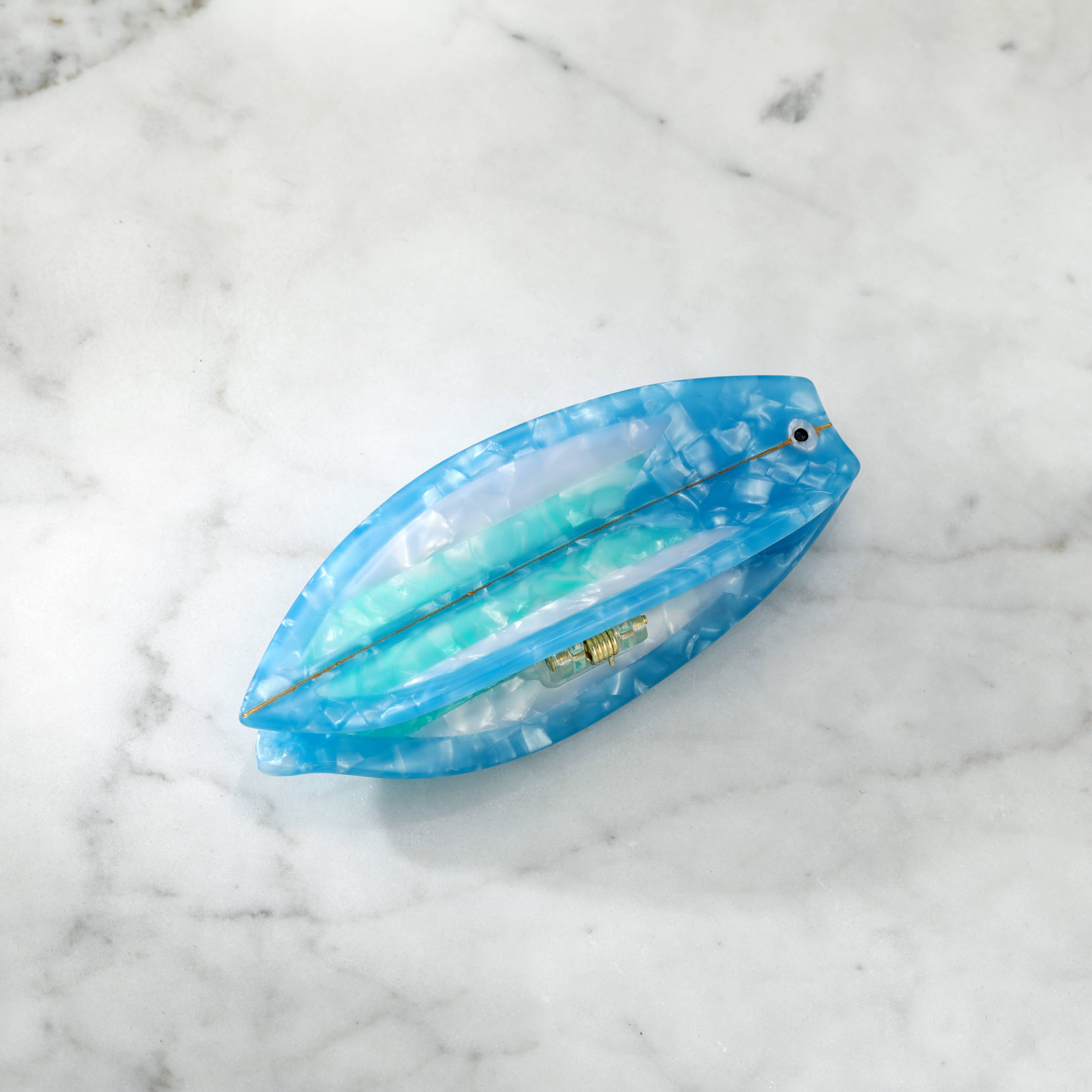 Eco-Friendly Surf's Up Surfboard Hair Clip