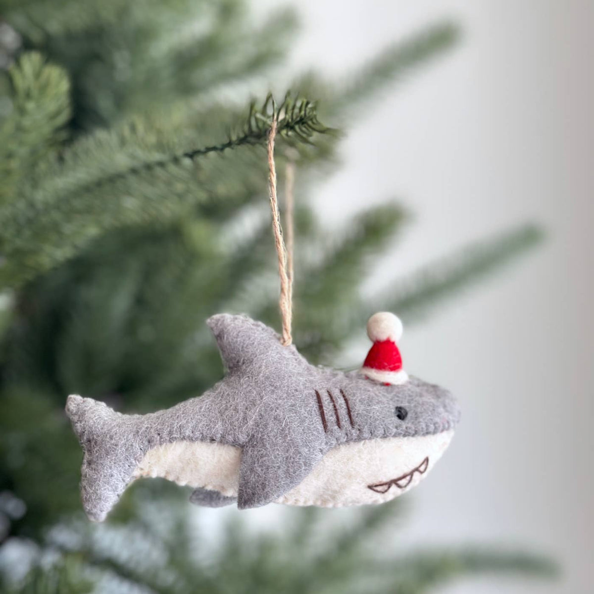Felt Sea Creature Ornament: Baby Shark