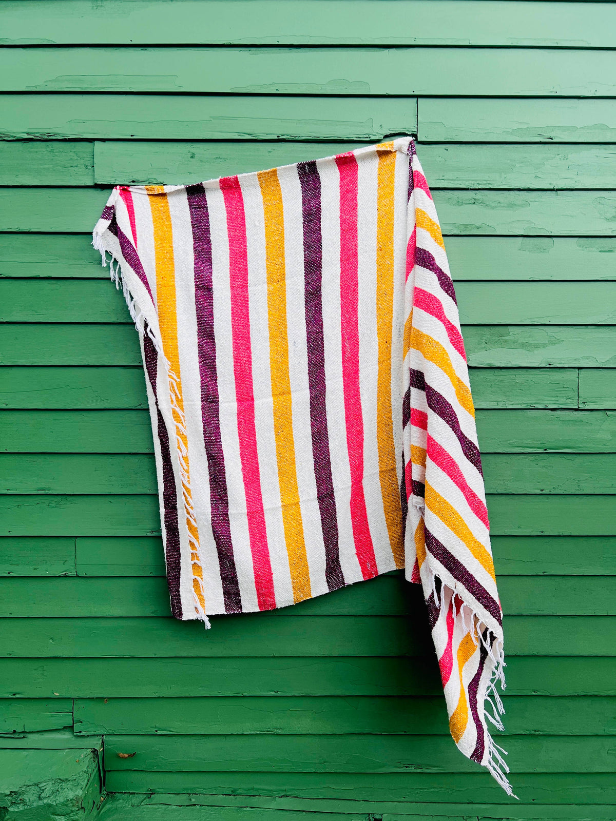 Mahalo Market - Passion Fruit Beach Towel l Mexican Blanket | Summer Throw