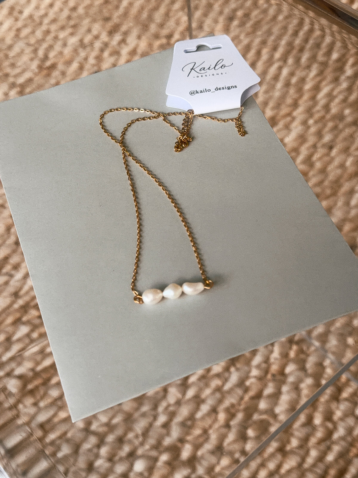 Kailo - Waterproof Gold Dainty Necklaces