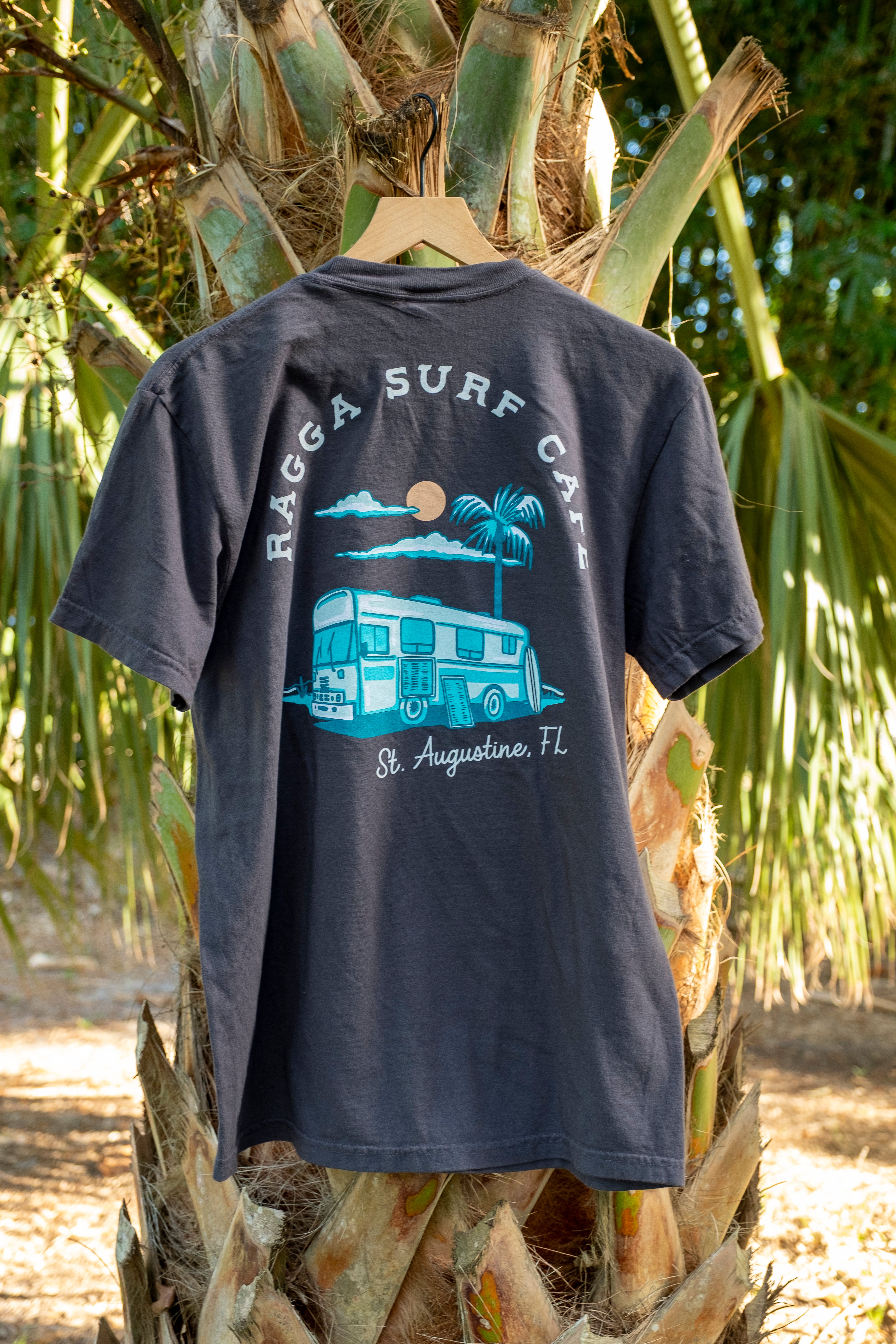 RSC 'Birdie by the Sea' Short Sleeve Tee - Graphite Comfort Colors