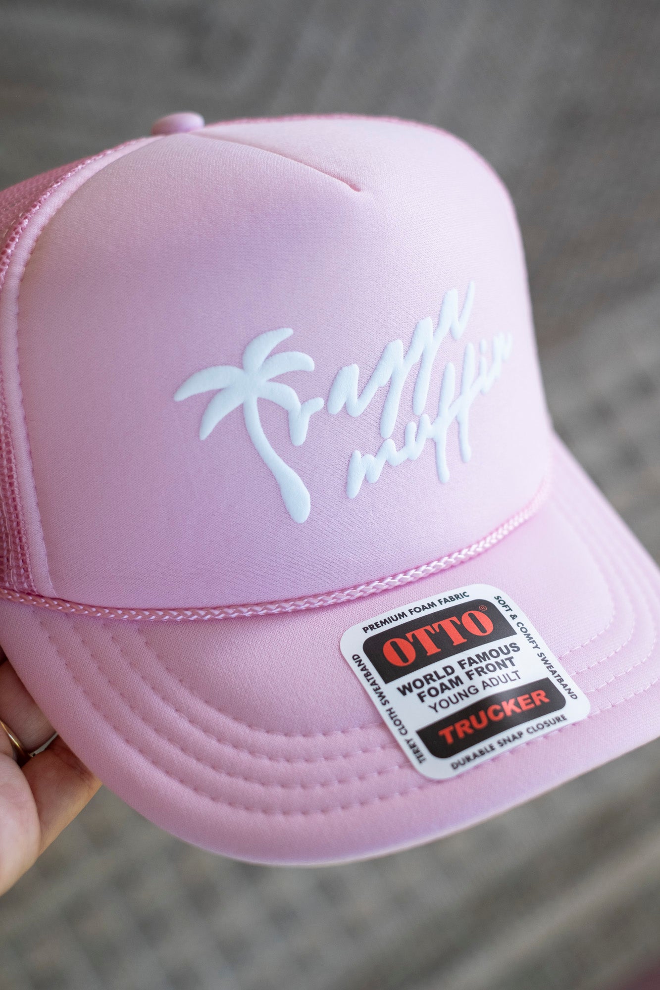 Raggamuffin Grom Foam Trucker – YOUTH Retro Summer Hats