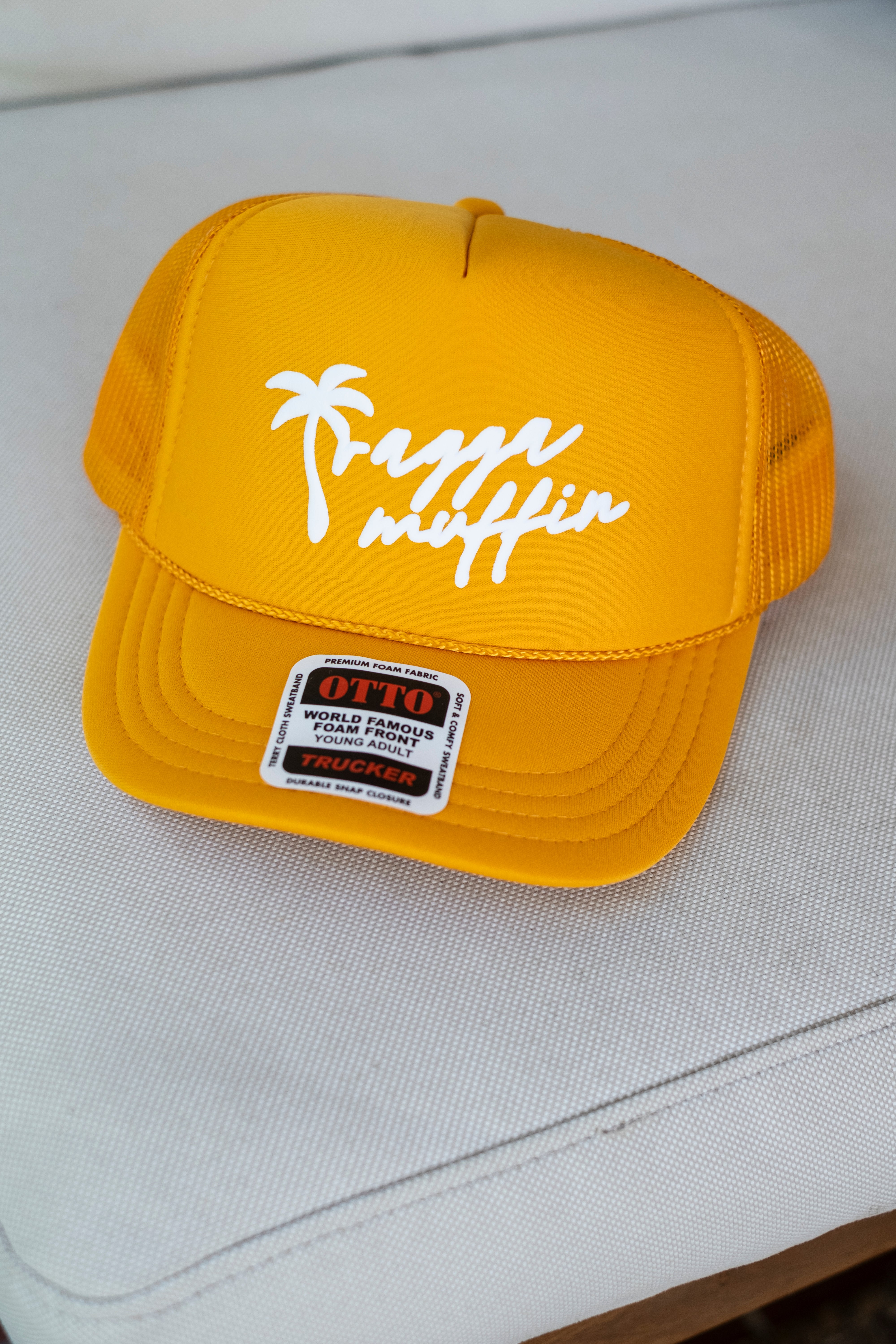 Raggamuffin Grom Foam Trucker – YOUTH Retro Summer Hats