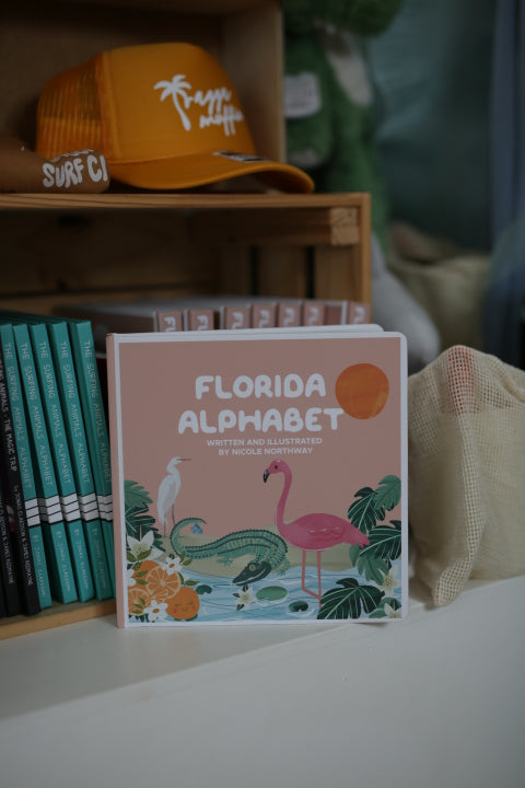 Florida Alphabet ABC Baby Book Coastal Gift - Lucy's Room